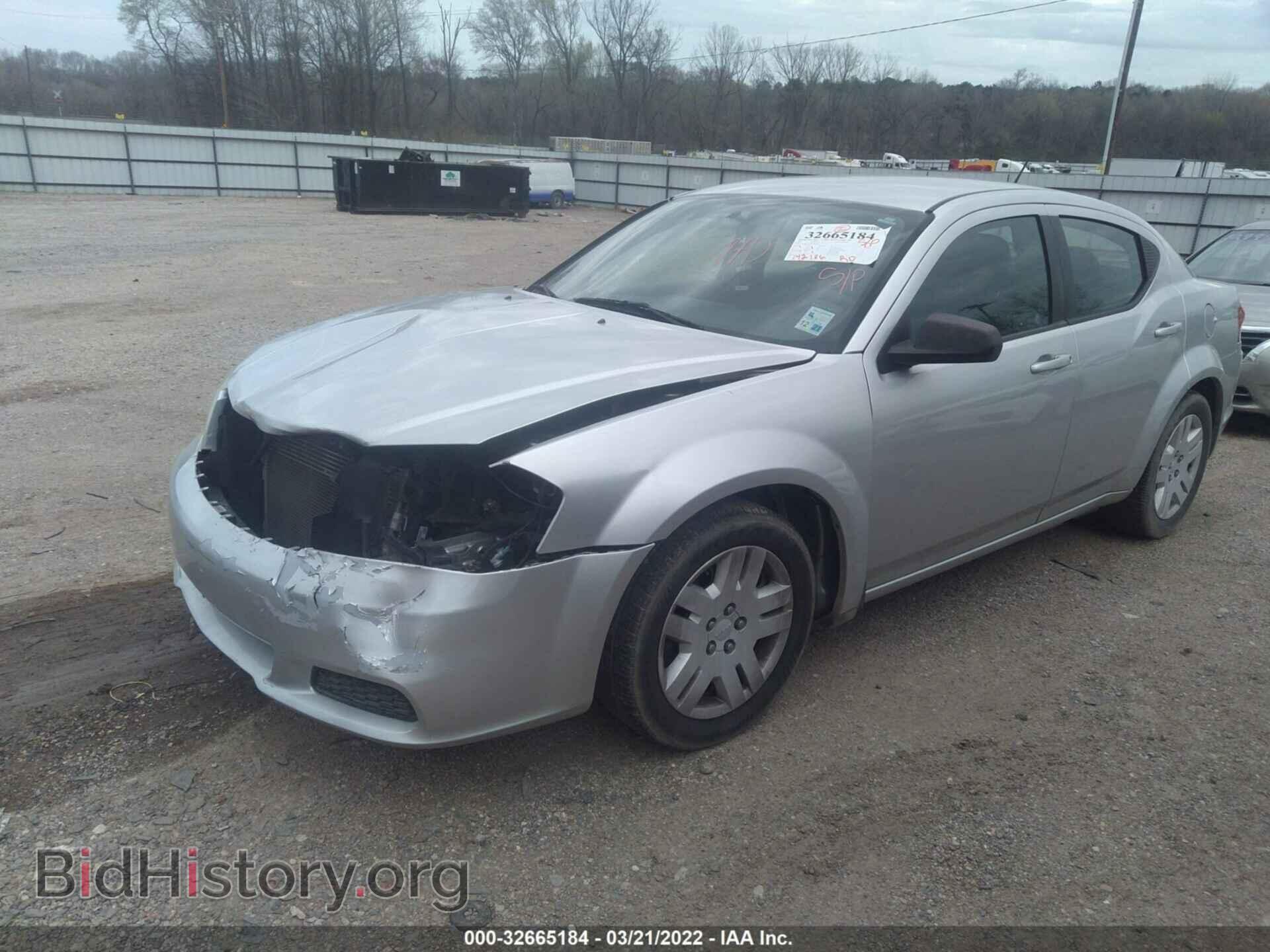 2011 DODGE AVENGER - VIN: 1B3BD4FB7BN608943 - Фото 2