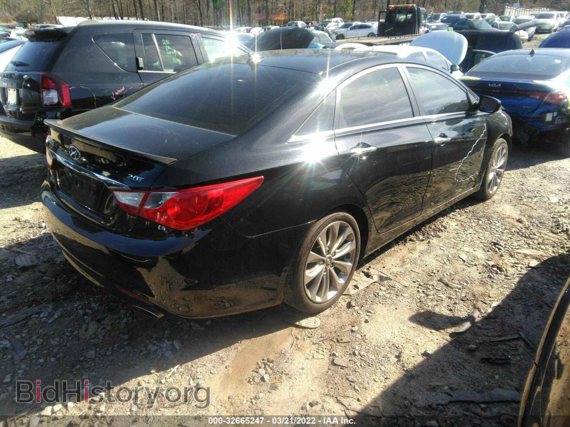 2012 HYUNDAI SONATA - VIN: 5NPEC4AB0CH439825 - Фото 4