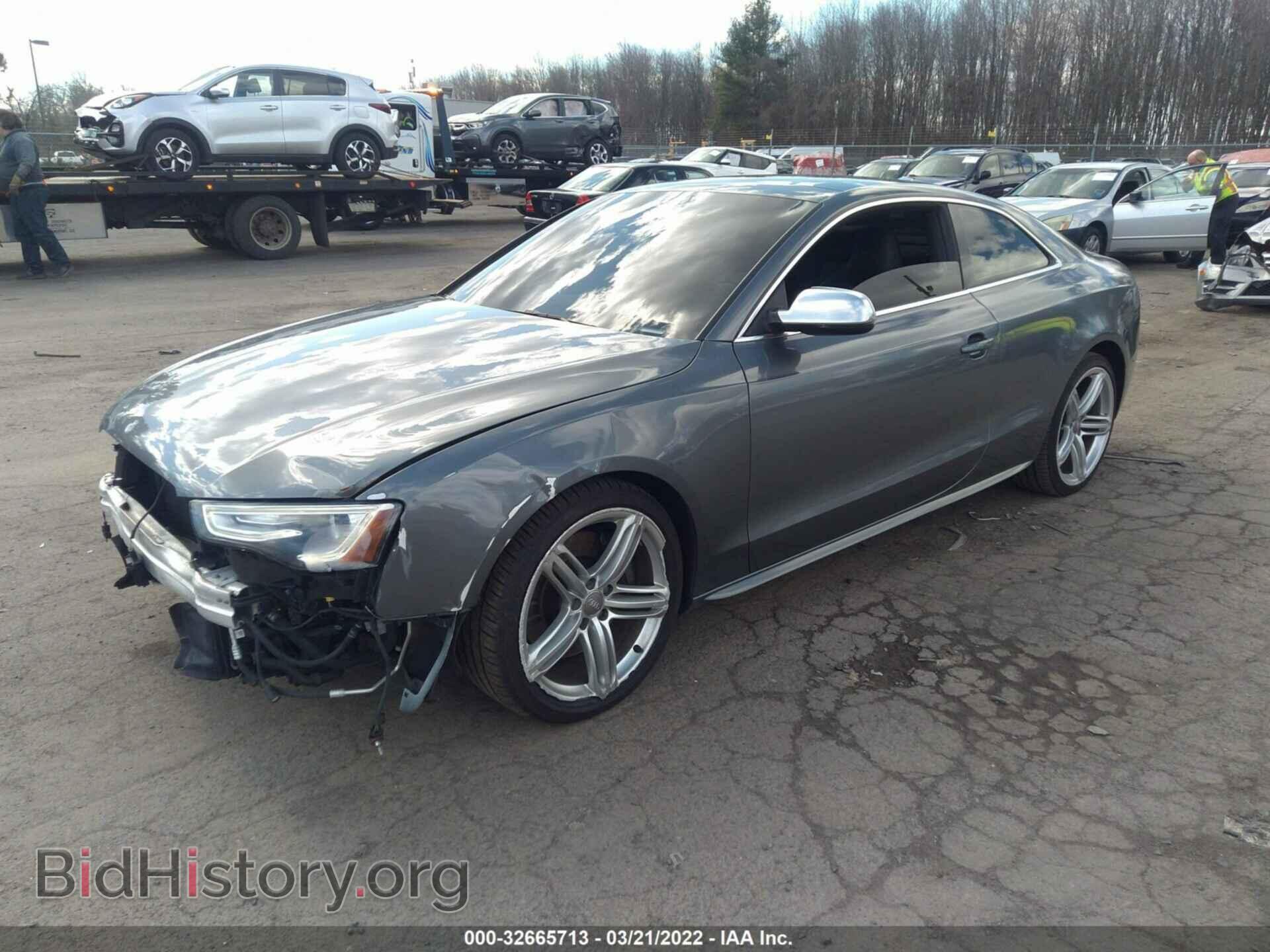 2014 AUDI S5 - VIN: WAUCGAFR7EA058450 - Photo 2
