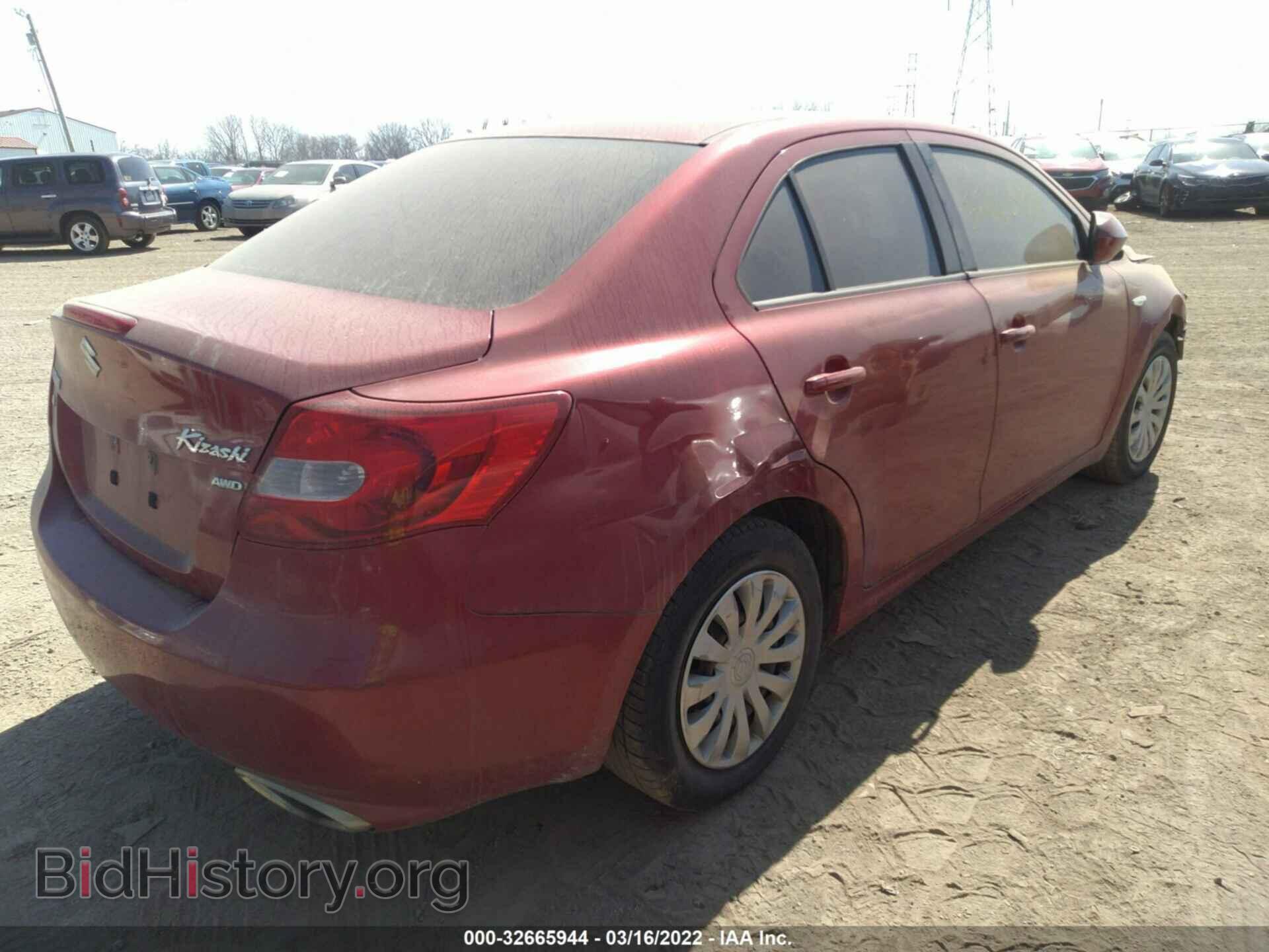 2012 SUZUKI KIZASHI - VIN: JS2RF9A10C6100303 - Photo 4