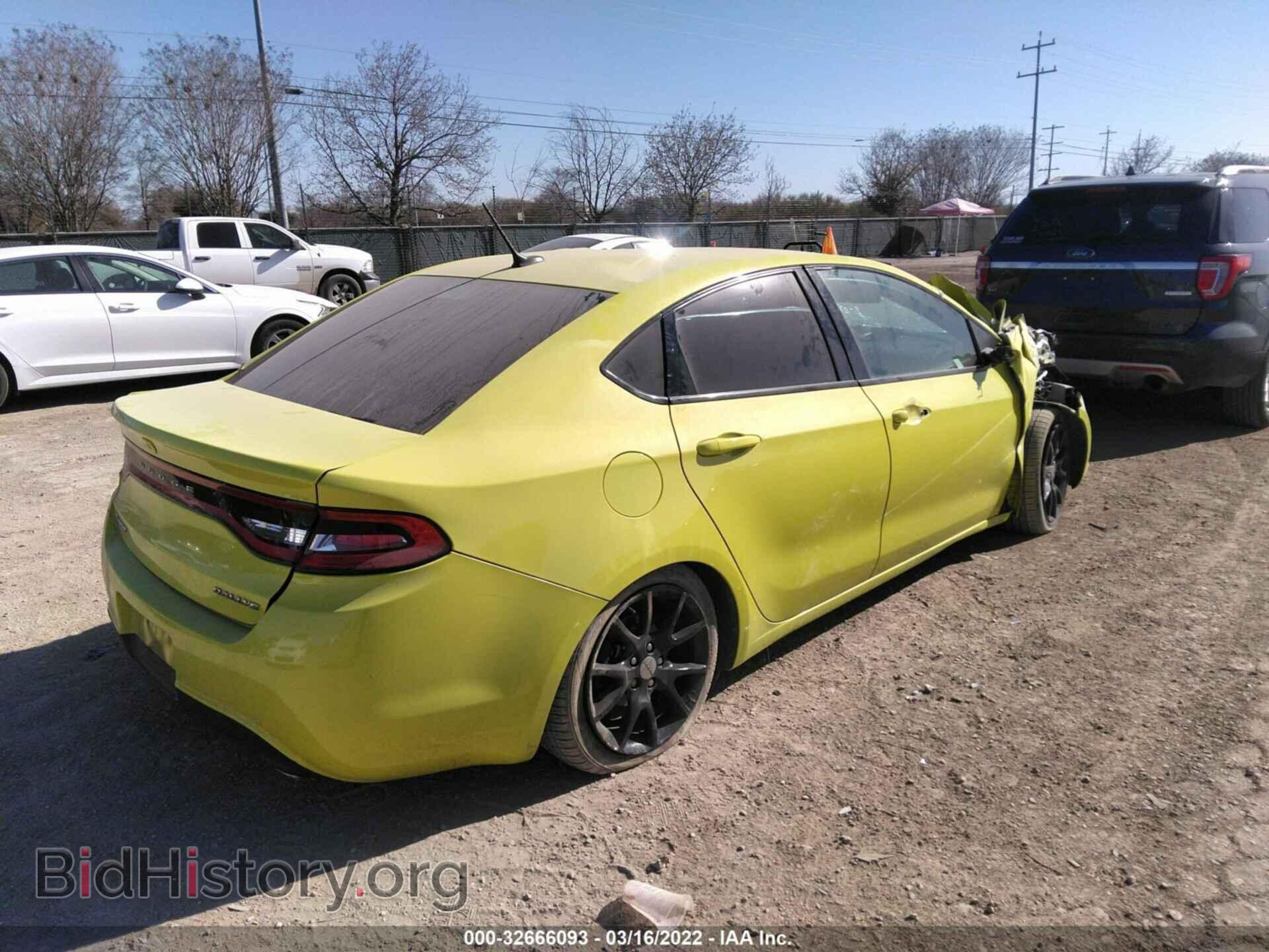 2013 DODGE DART - VIN: 1C3CDFBA1DD105224 - Фото 4