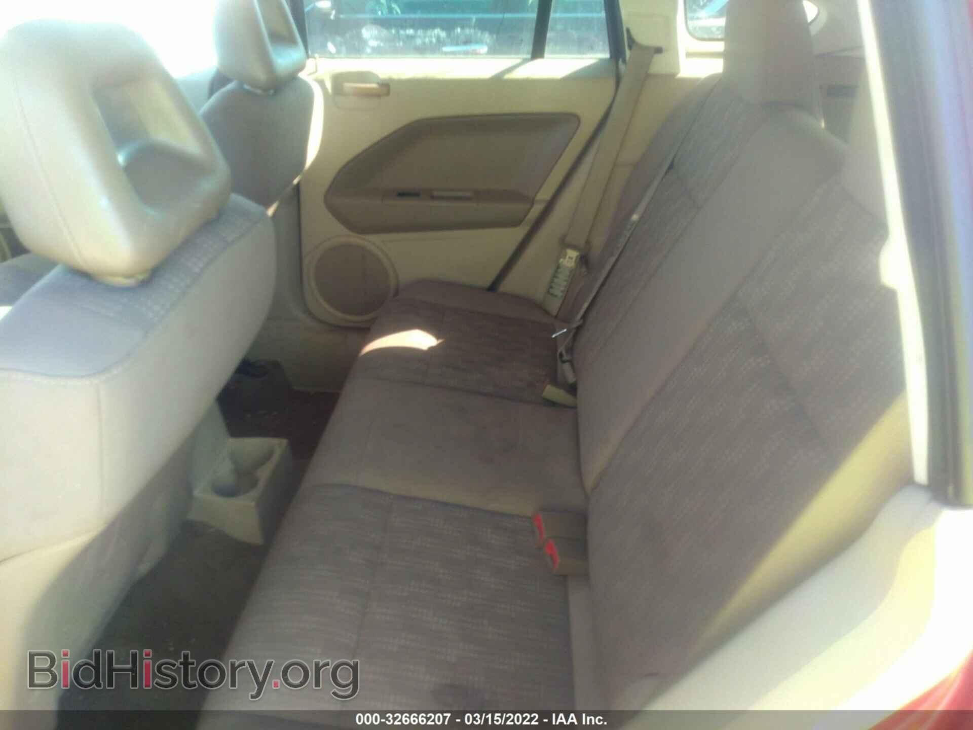 2007 DODGE CALIBER - VIN: 1B3HB48B37D263968 - Фото 8