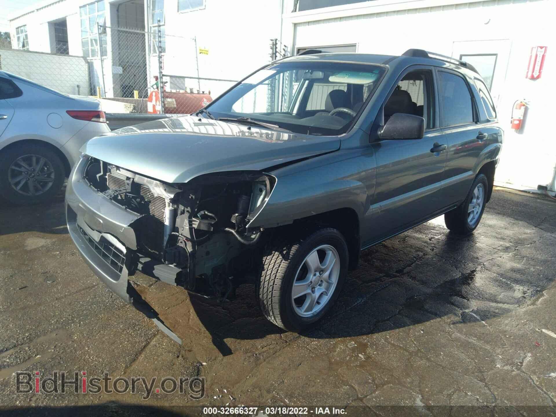 2007 KIA SPORTAGE - VIN: KNDJF724777300521 - Фото 2