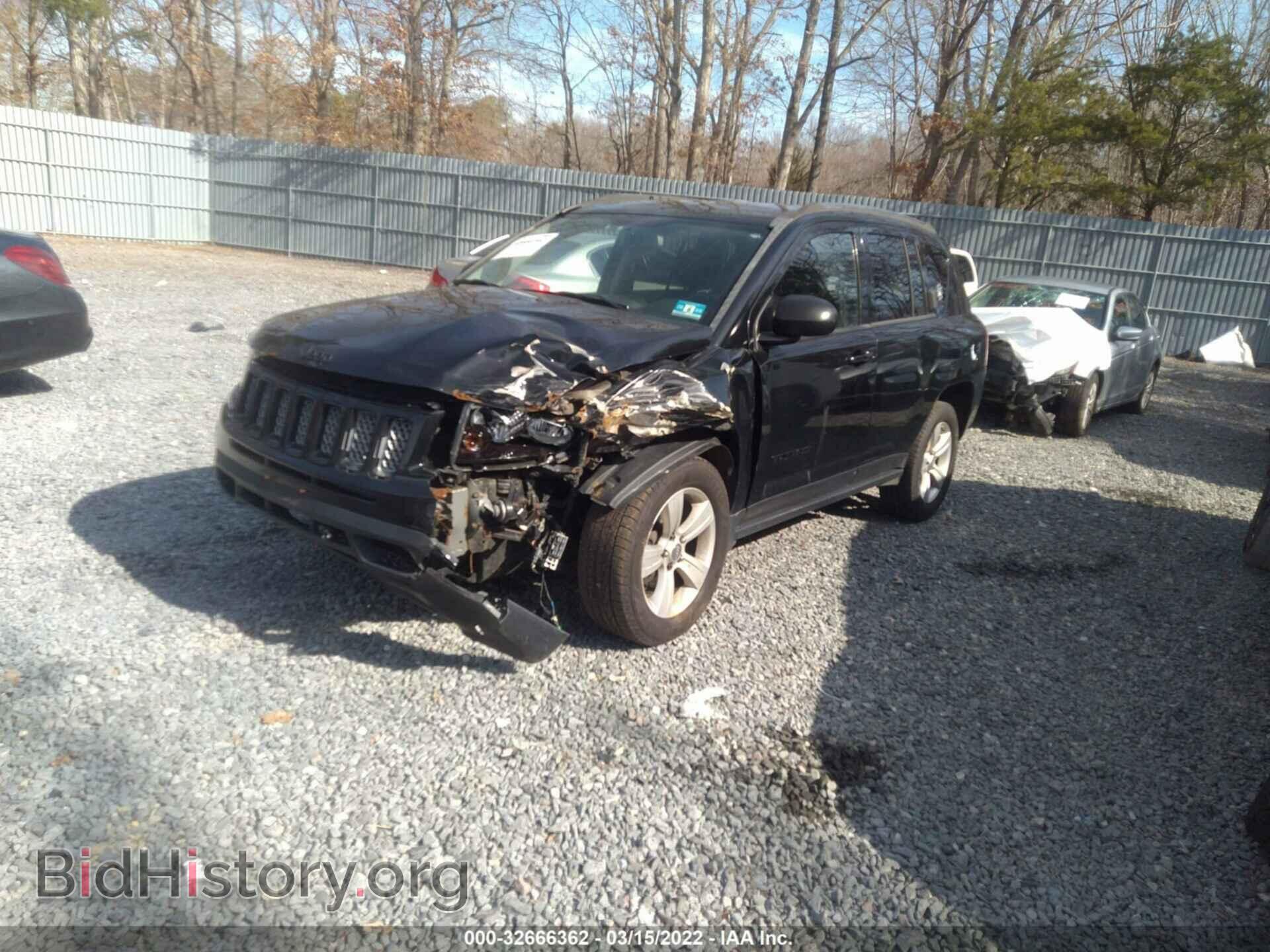 2015 JEEP COMPASS - VIN: 1C4NJDBB2FD169706 - Фото 2