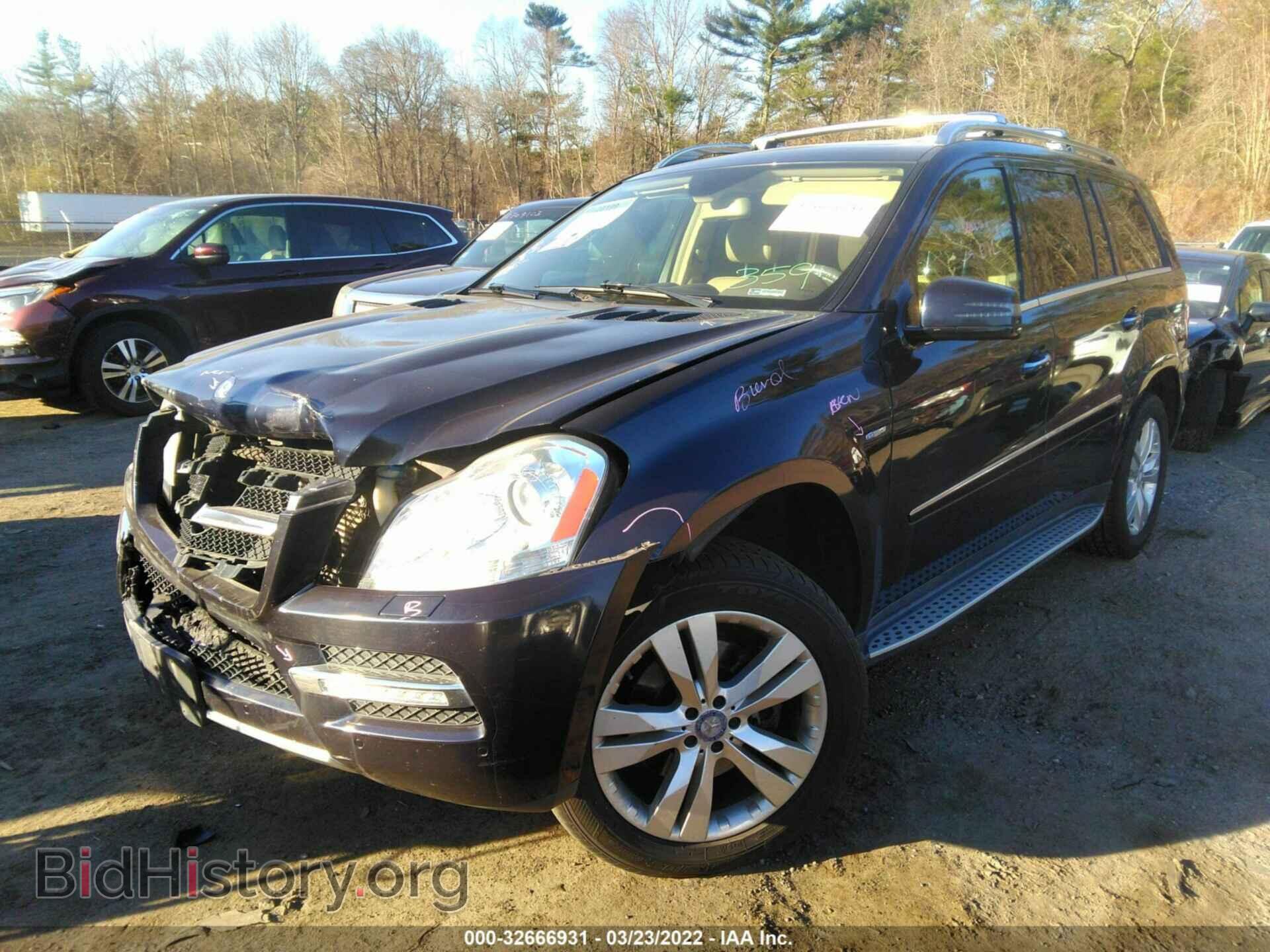 2012 MERCEDES-BENZ GL-CLASS - VIN: 4JGBF2FE2CA791034 - Фото 2