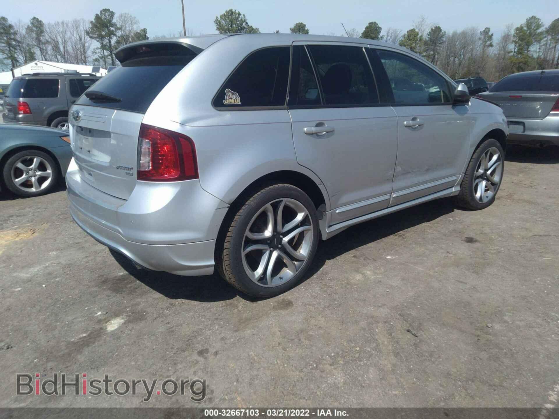 2013 FORD EDGE - VIN: 2FMDK4AKXDBC28803 - Фото 4