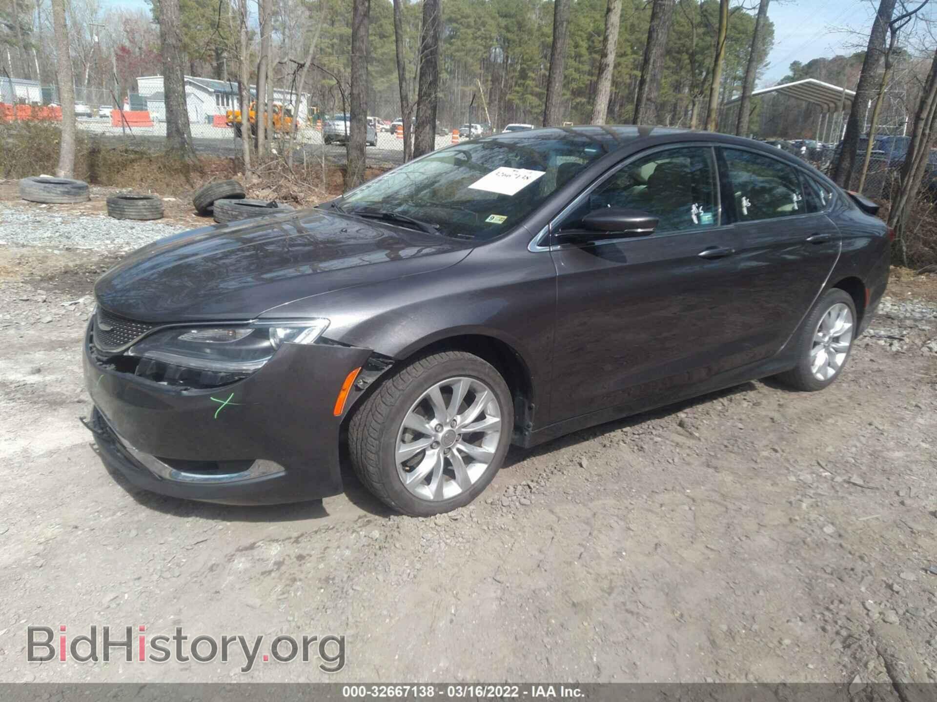 2015 CHRYSLER 200 - VIN: 1C3CCCCB0FN576559 - Фото 2