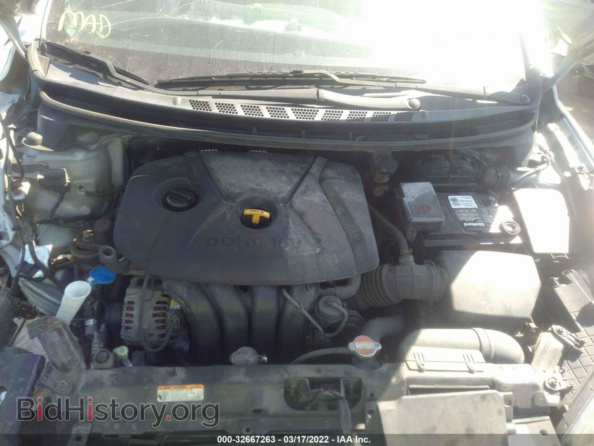 2012 HYUNDAI ELANTRA - VIN: 5NPDH4AE5CH092676 - Фото 10