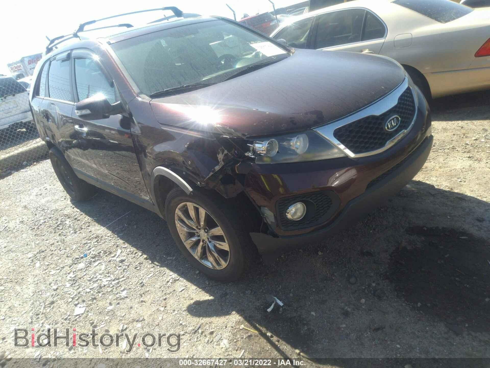 Photo 5XYKUDA22BG090995 - KIA SORENTO 2011