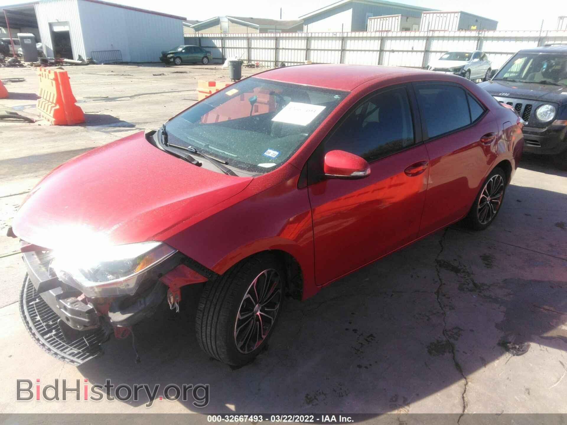 2014 TOYOTA COROLLA - VIN: 2T1BURHE7EC001256 - Фото 2