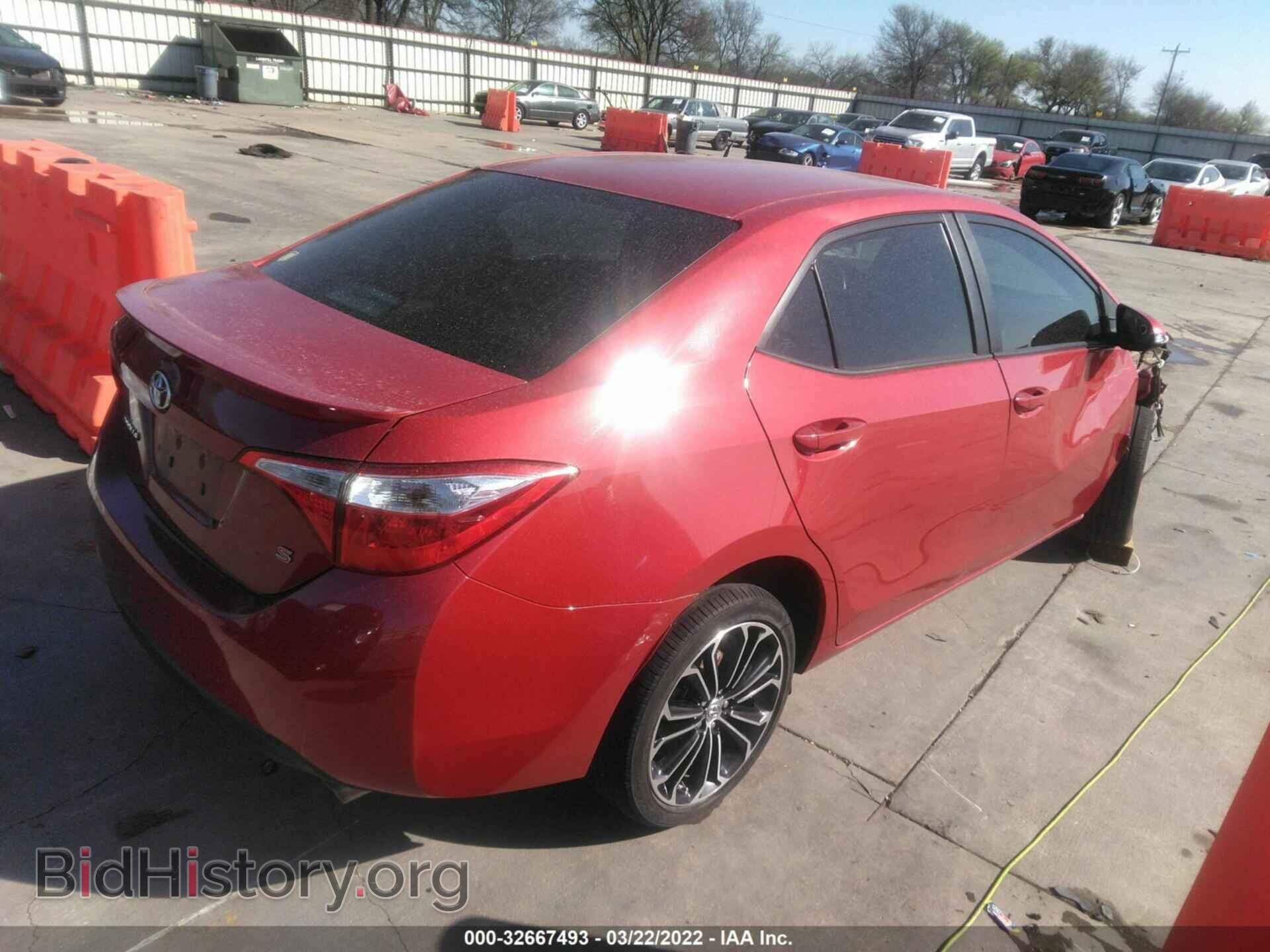 2014 TOYOTA COROLLA - VIN: 2T1BURHE7EC001256 - Фото 4