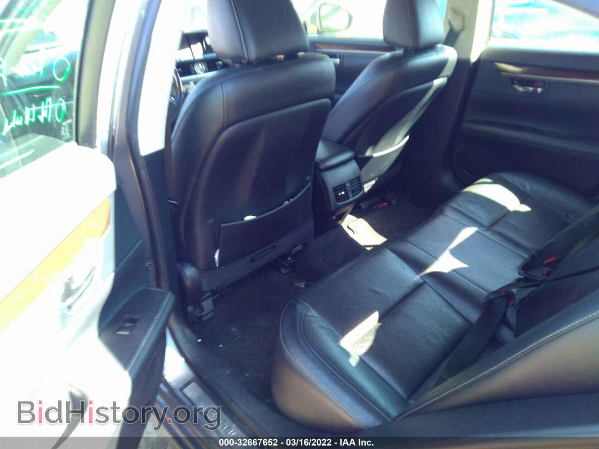 2013 LEXUS ES 350 - VIN: JTHBK1GG6D2024971 - Фото 8