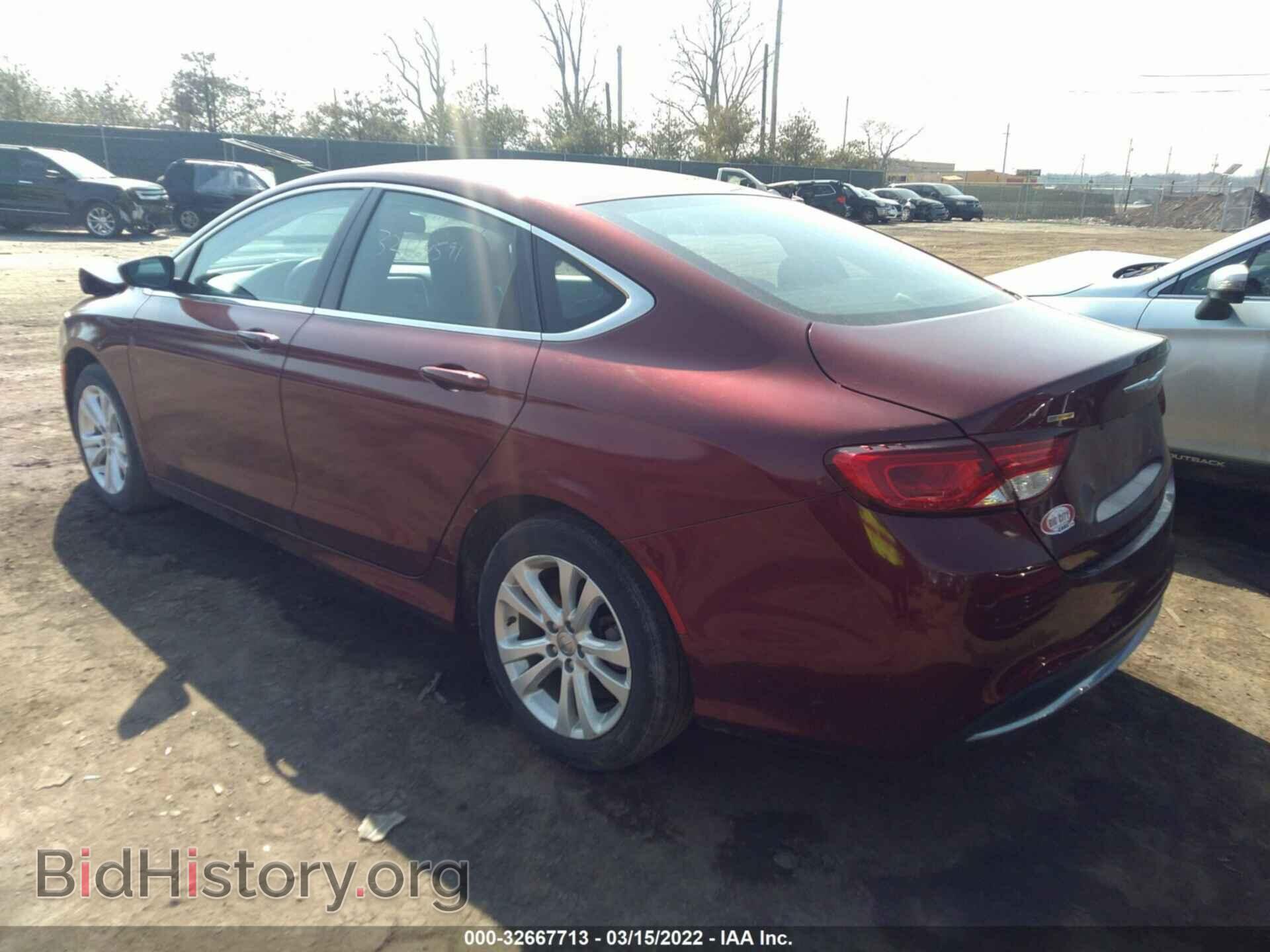 2016 CHRYSLER 200 - VIN: 1C3CCCABXGN181258 - Фото 3