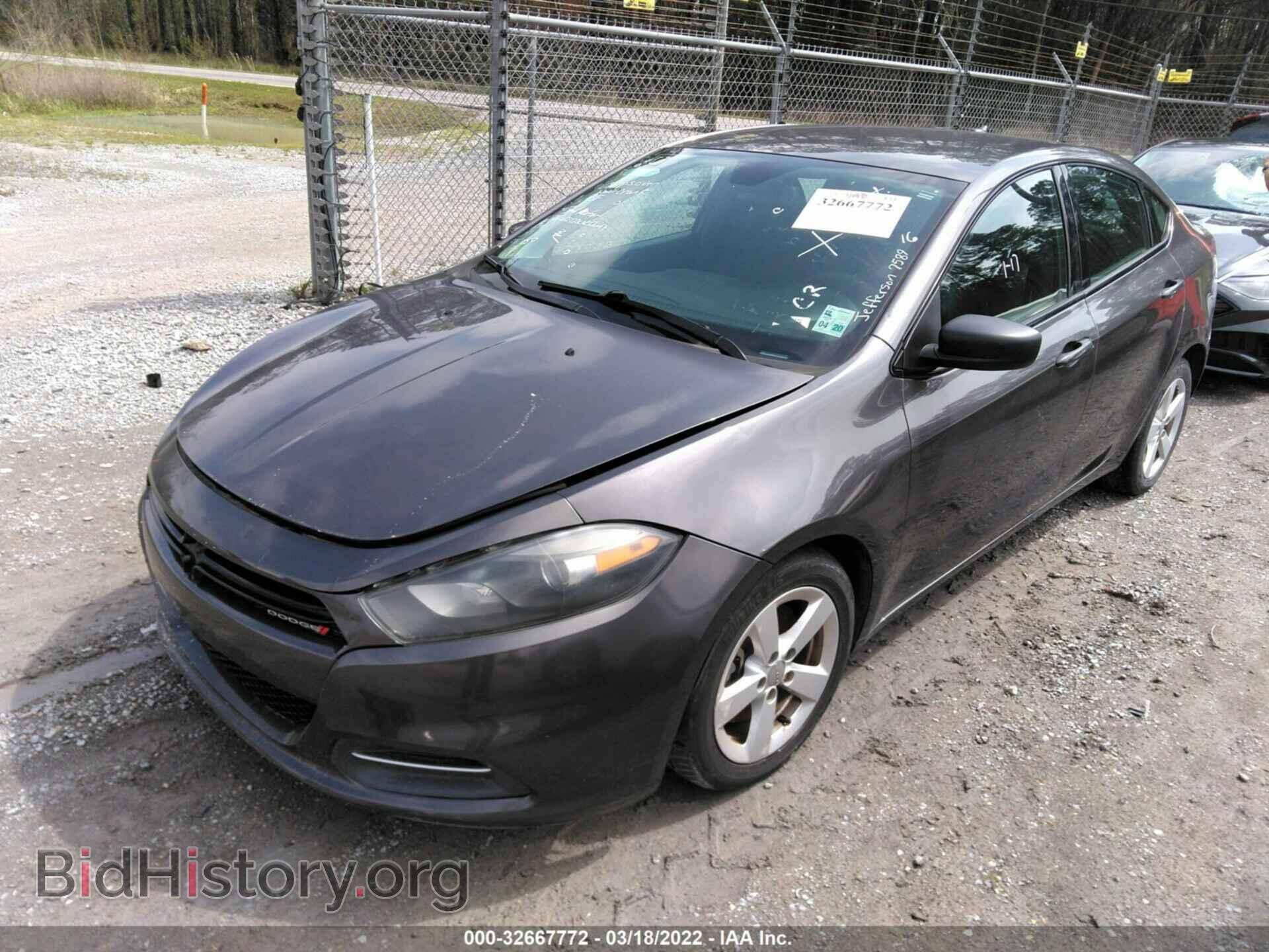 2016 DODGE DART - VIN: 1C3CDFBB3GD605592 - Фото 2