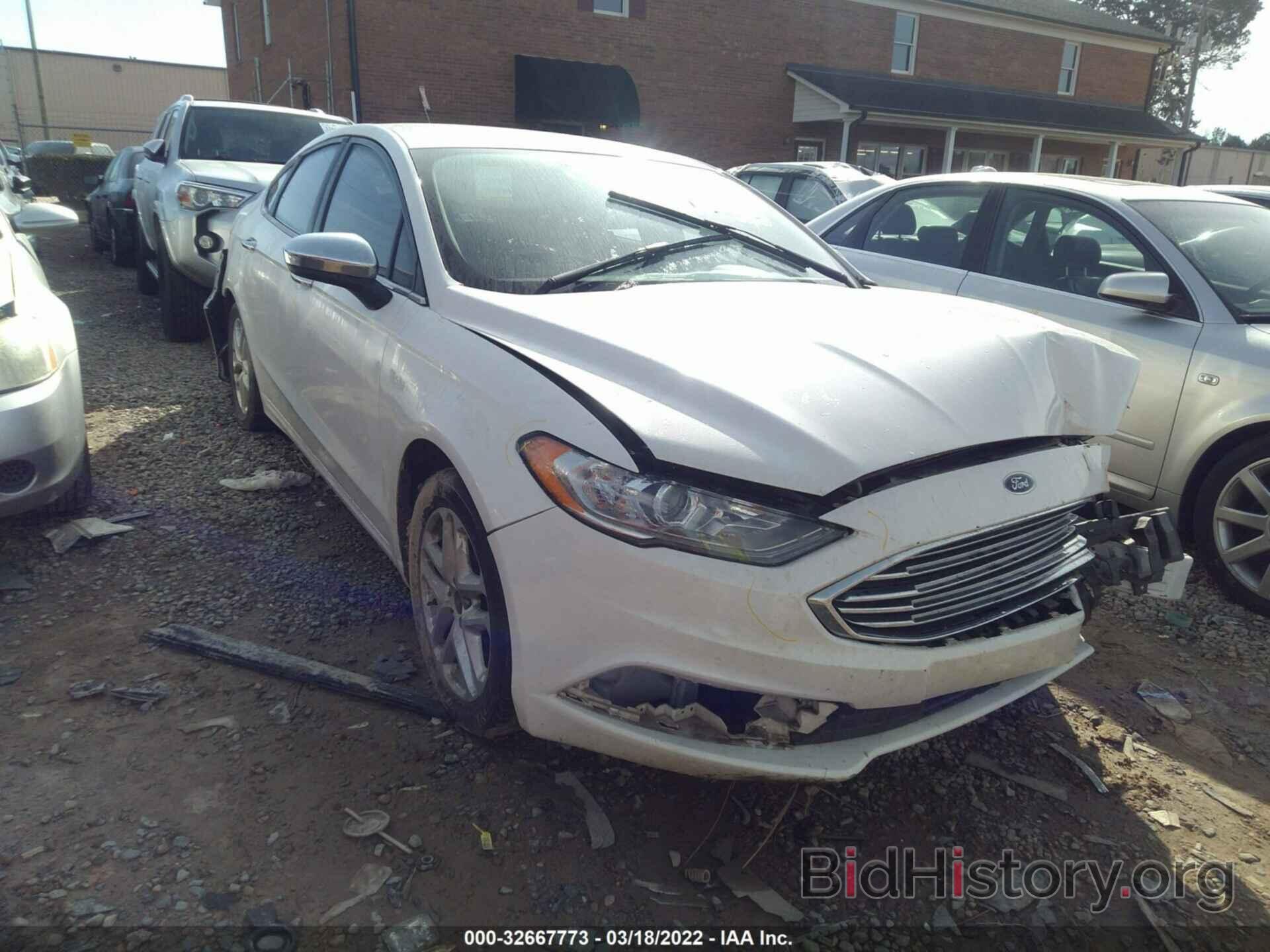 Photo 3FA6P0H73HR161774 - FORD FUSION 2017