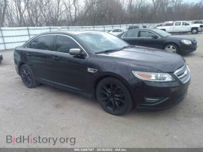 2012 Ford TAURUS Limited, черный — VIN 1FAHP2FW9CG125215, IAAI