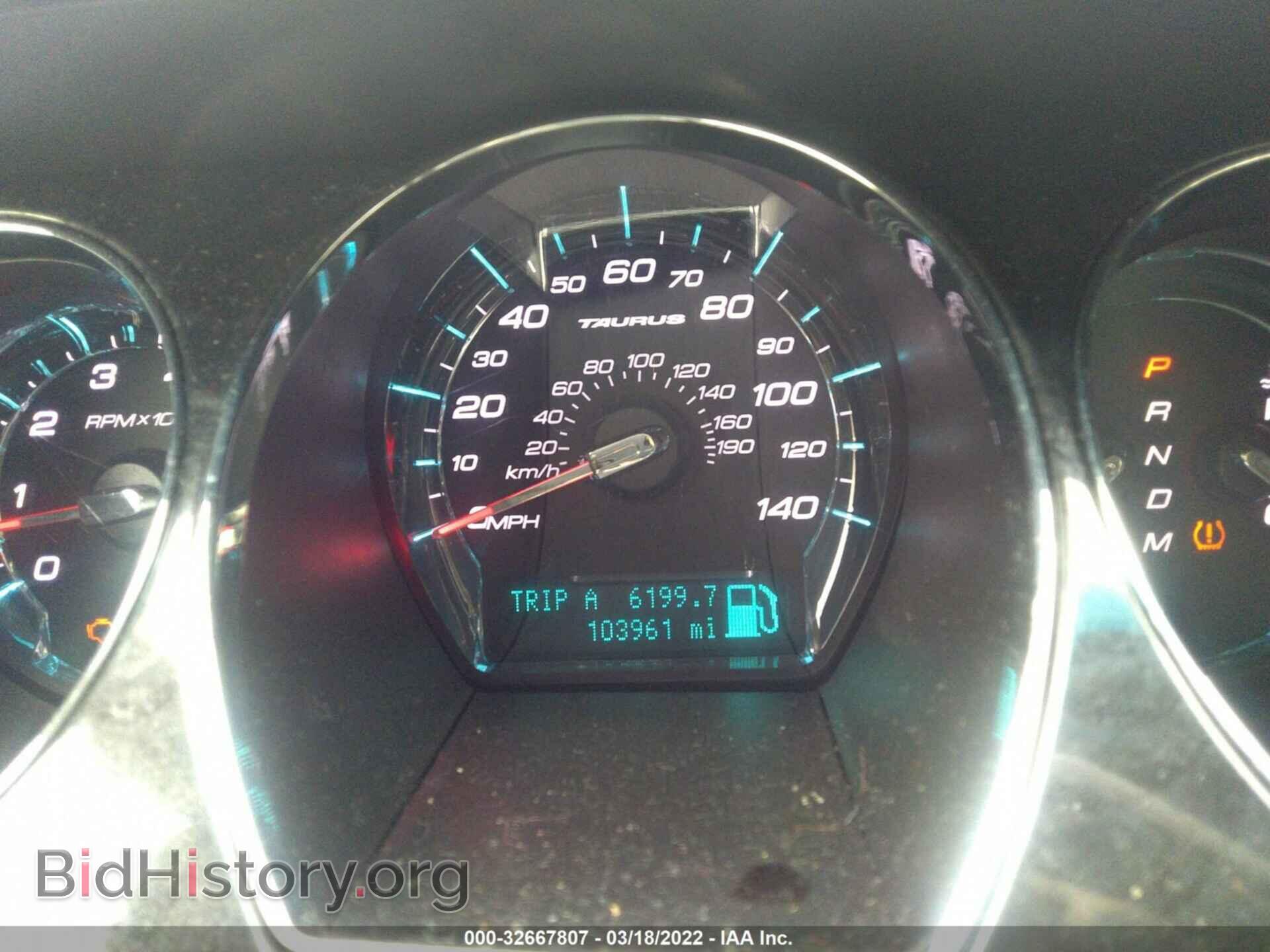 2012 FORD TAURUS - VIN: 1FAHP2FW9CG125215 - Фото 7