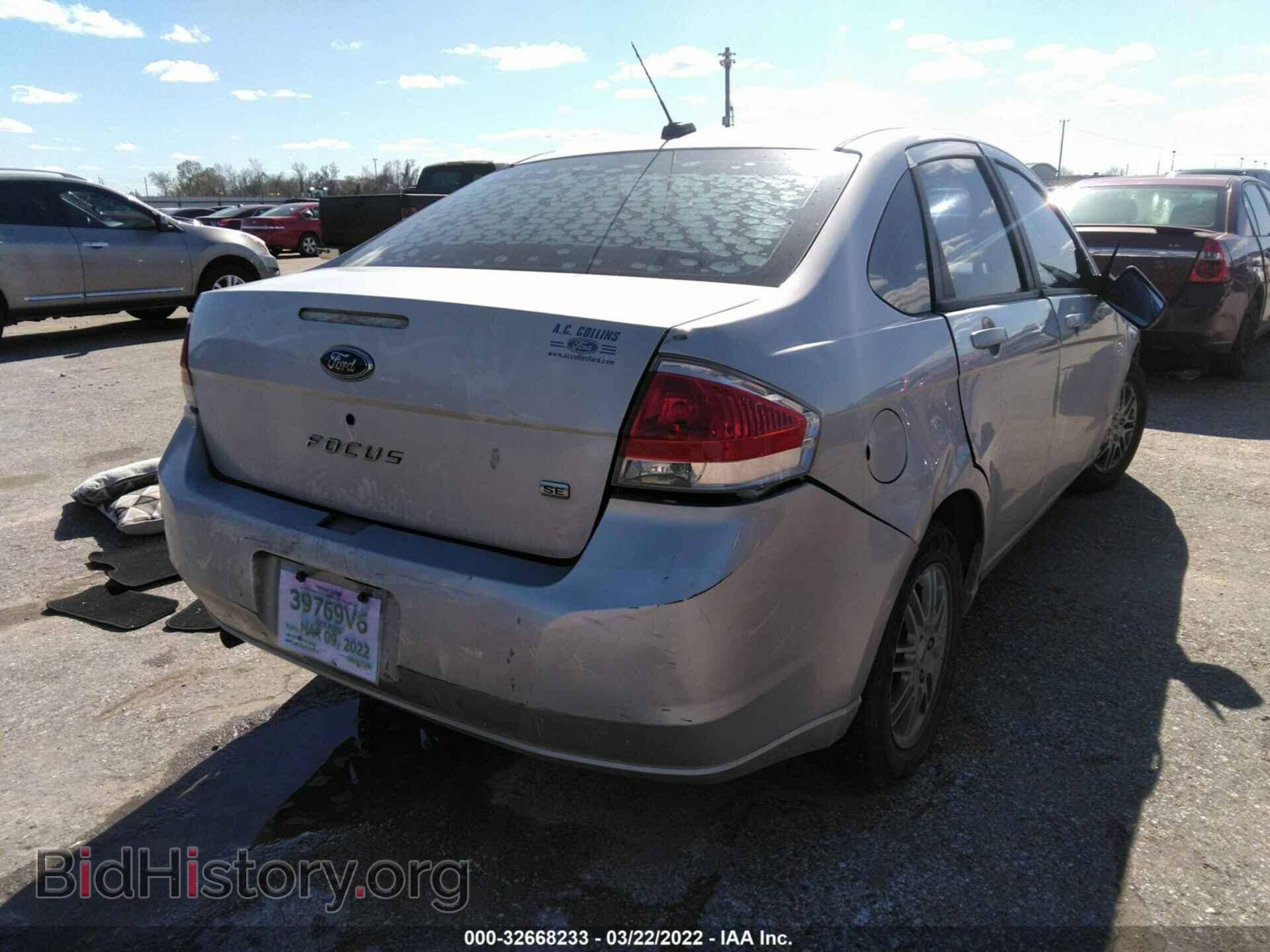 2009 FORD FOCUS - VIN: 1FAHP35N29W257925 - Фото 4