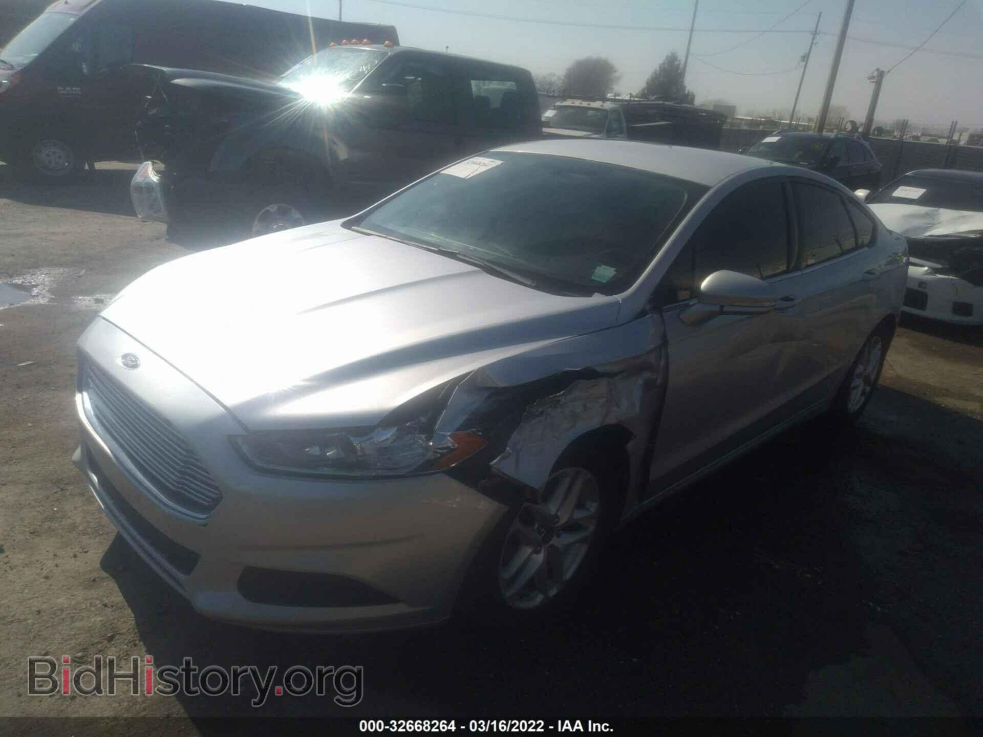 2013 FORD FUSION - VIN: 3FA6P0H75DR168669 - Фото 2