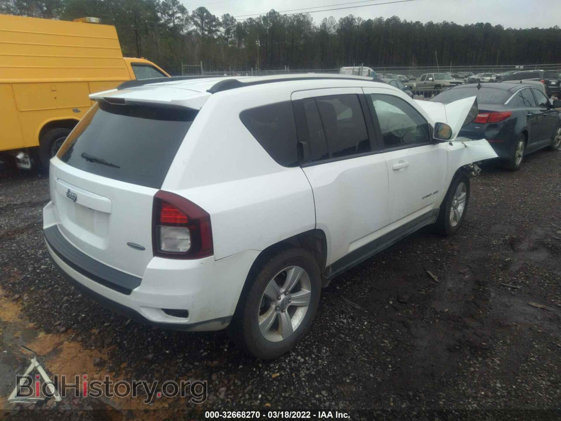 2015 JEEP COMPASS - VIN: 1C4NJDEB5FD365425 - Фото 4