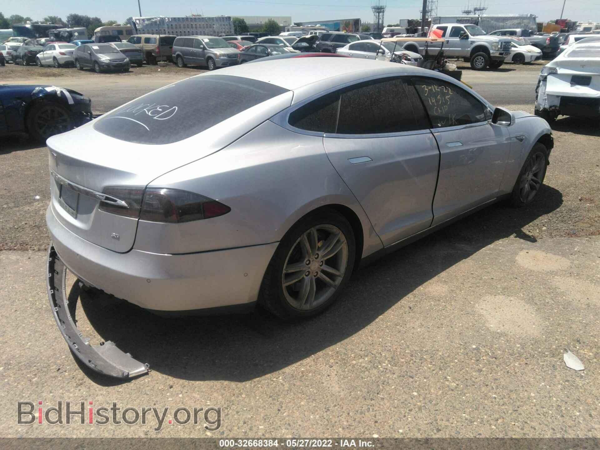 2014 TESLA MODEL S - VIN: 5YJSA1H13EFP54012 - Photo 4