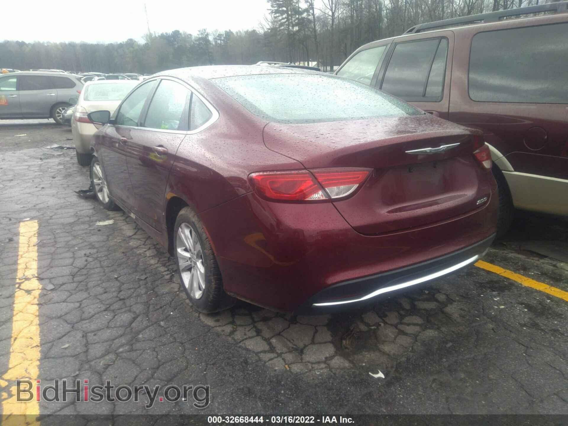 2015 CHRYSLER 200 - VIN: 1C3CCCAB5FN752752 - Фото 3
