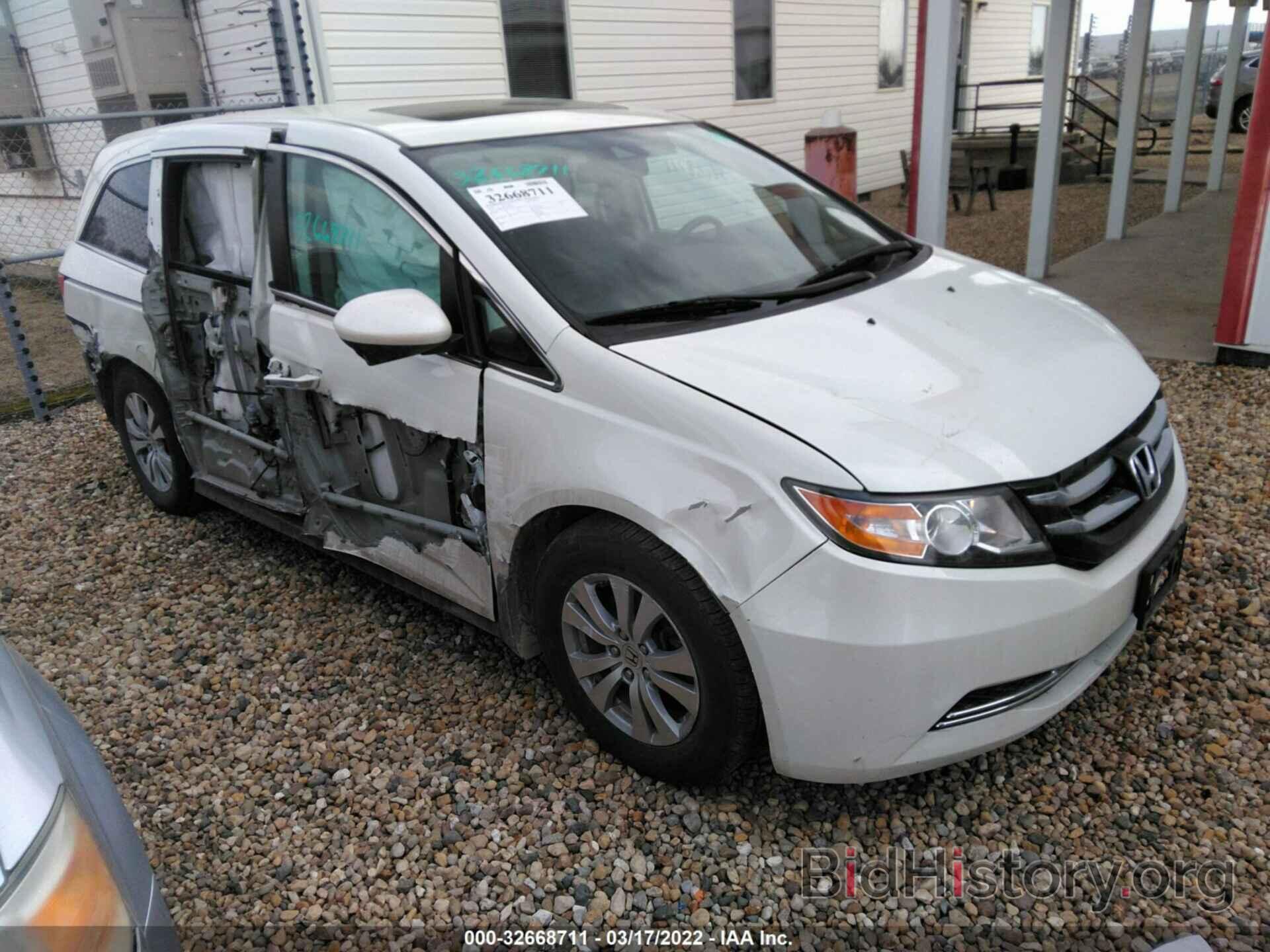 Фотография 5FNRL5H67GB067761 - HONDA ODYSSEY 2016