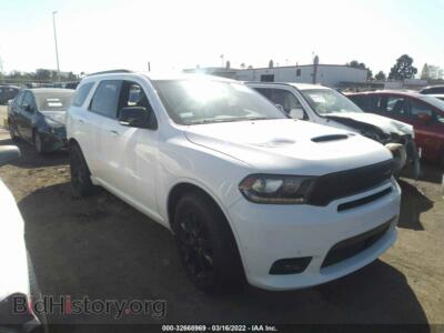 2018 Dodge DURANGO R/T, белый — VIN 1C4SDJCT7JC242888, IAAI