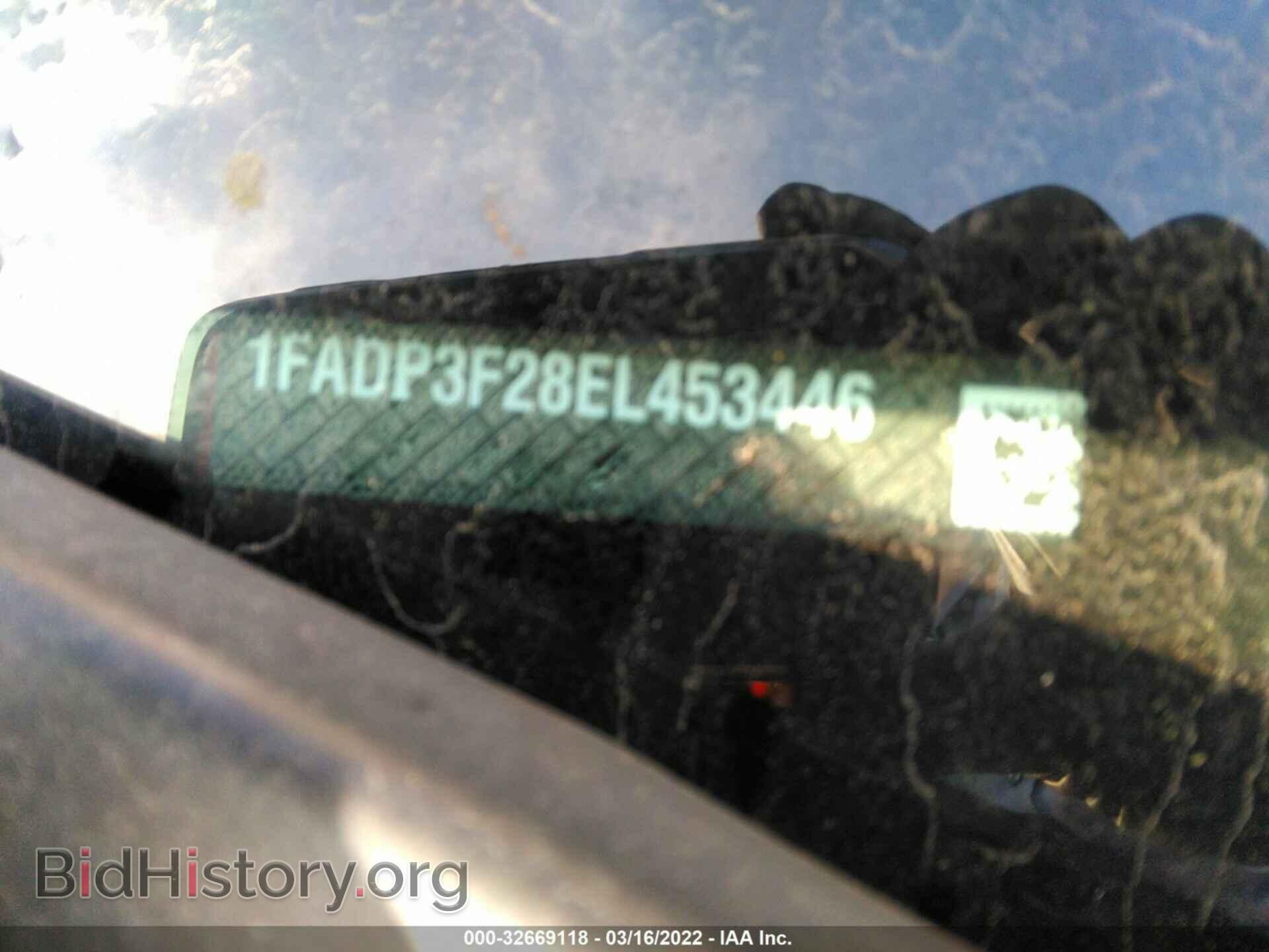 2014 FORD FOCUS - VIN: 1FADP3F28EL453446 - Фото 9