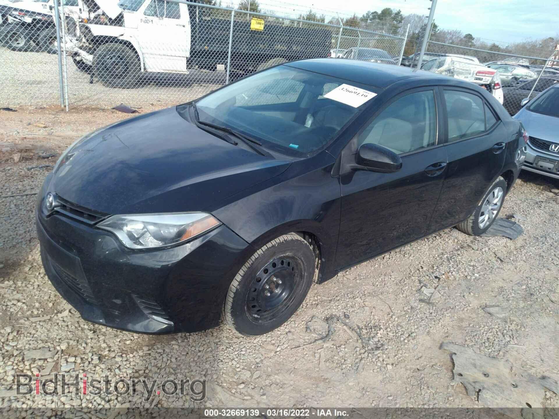 2015 TOYOTA COROLLA - VIN: 2T1BURHEXFC374048 - Фото 2