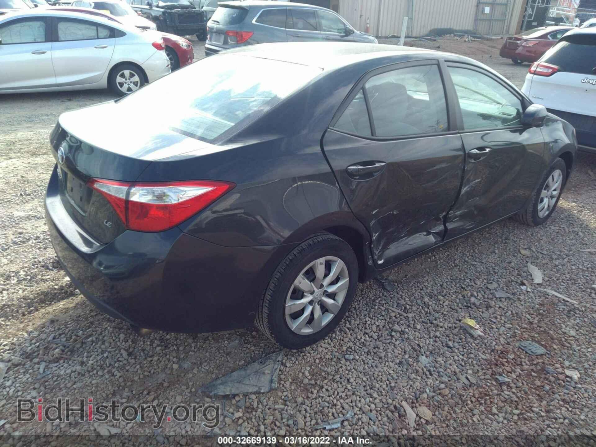 2015 TOYOTA COROLLA - VIN: 2T1BURHEXFC374048 - Фото 4