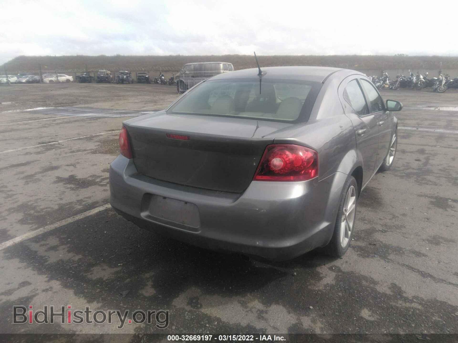 2013 DODGE AVENGER - VIN: 1C3CDZCG0DN664259 - Фото 4