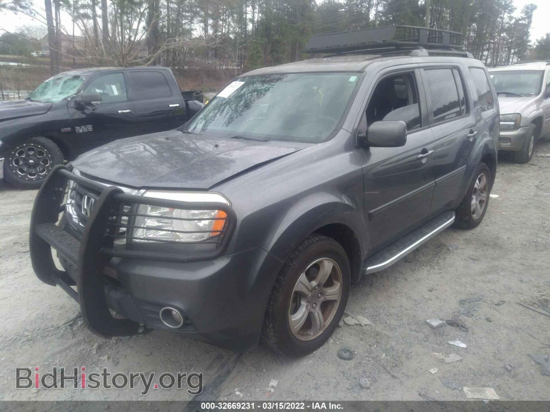 2013 HONDA PILOT - VIN: 5FNYF3H59DB020578 - Фото 2