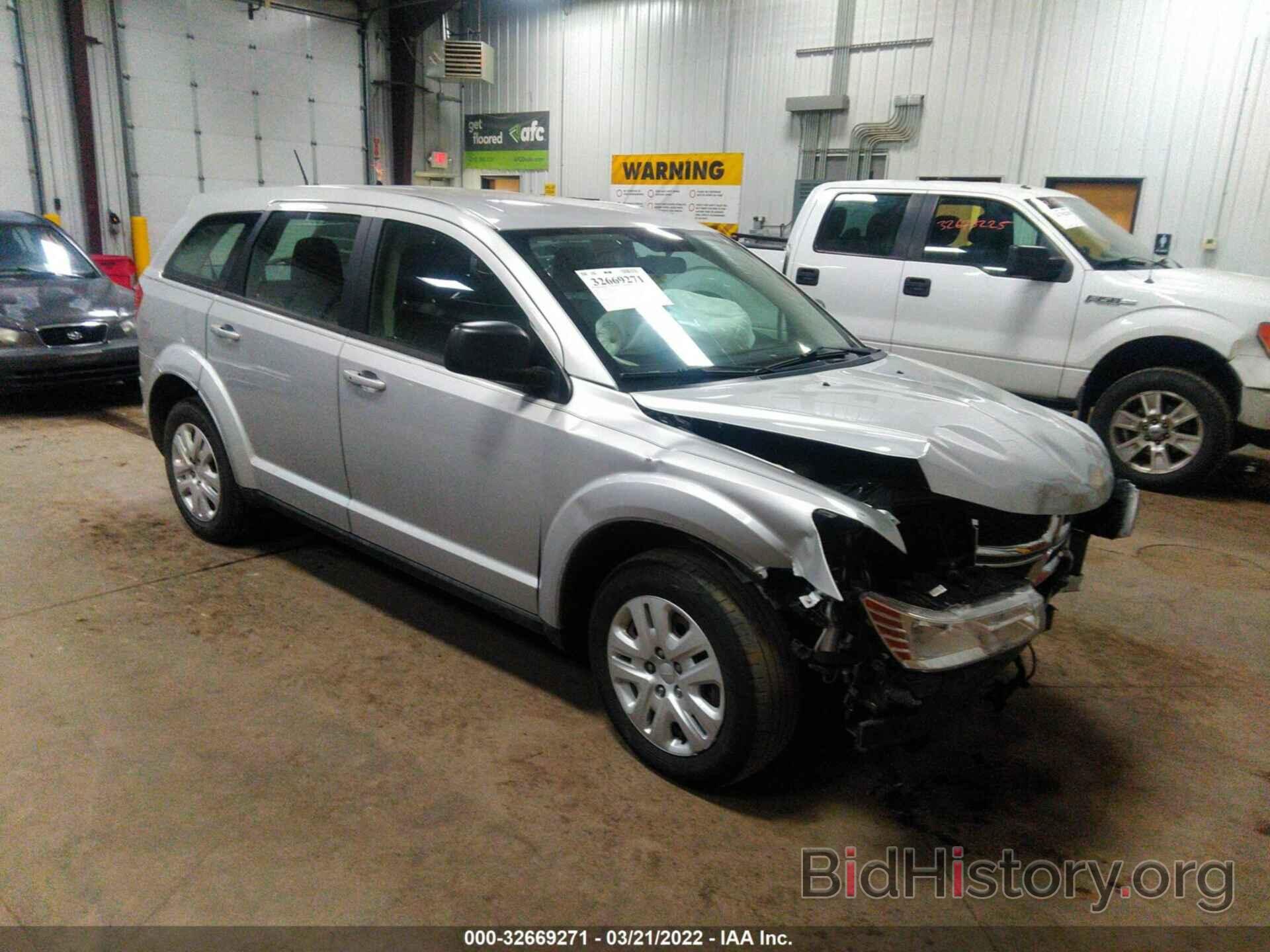 Photo 3C4PDCAB0ET281697 - DODGE JOURNEY 2014