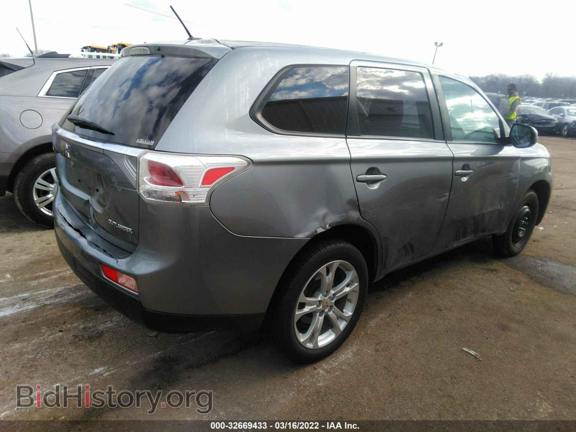 2014 MITSUBISHI OUTLANDER - VIN: JA4AZ3A30EZ012912 - Фото 4