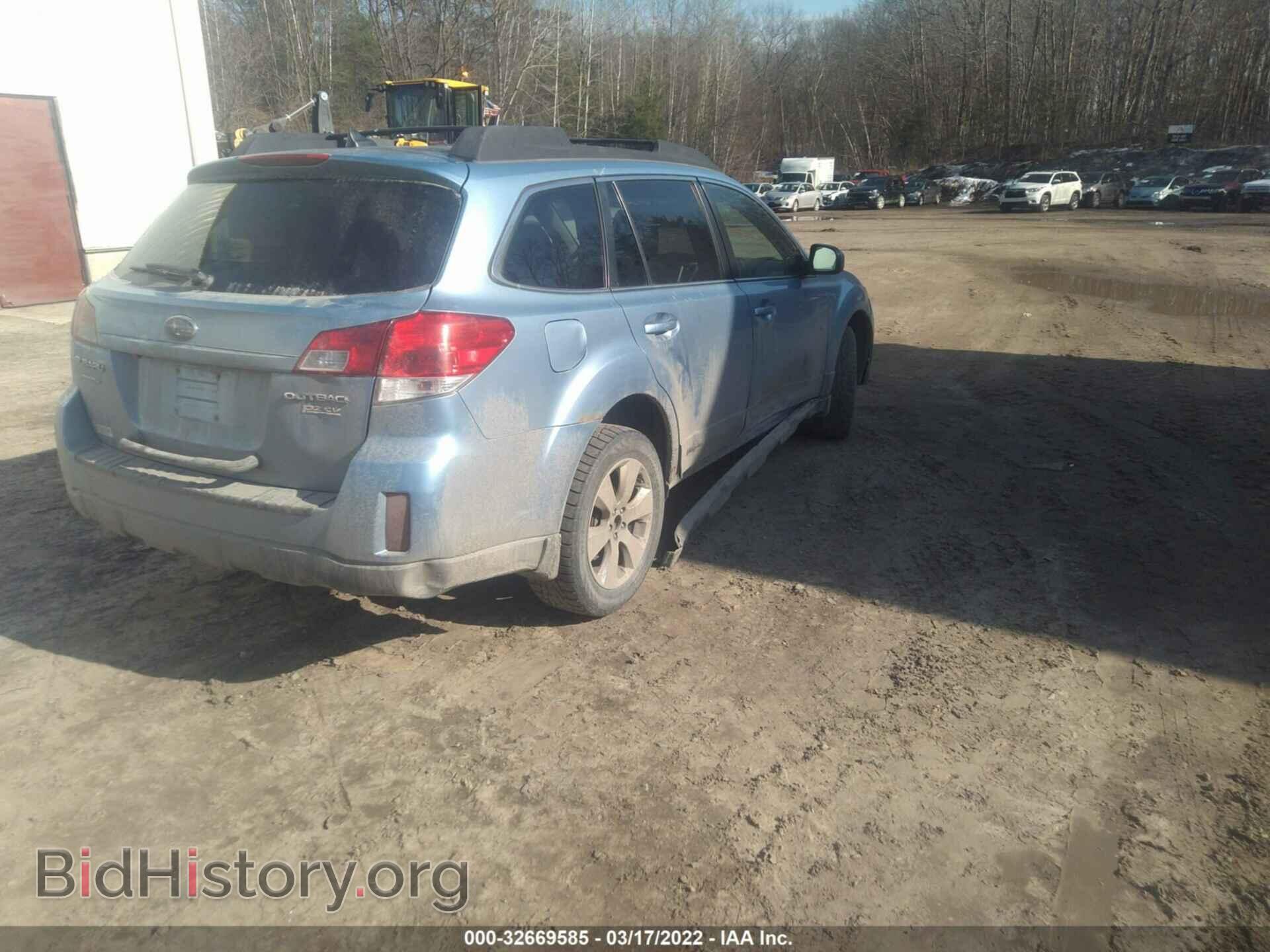 2011 SUBARU OUTBACK - VIN: 4S4BRBKC5B3323331 - Фото 4