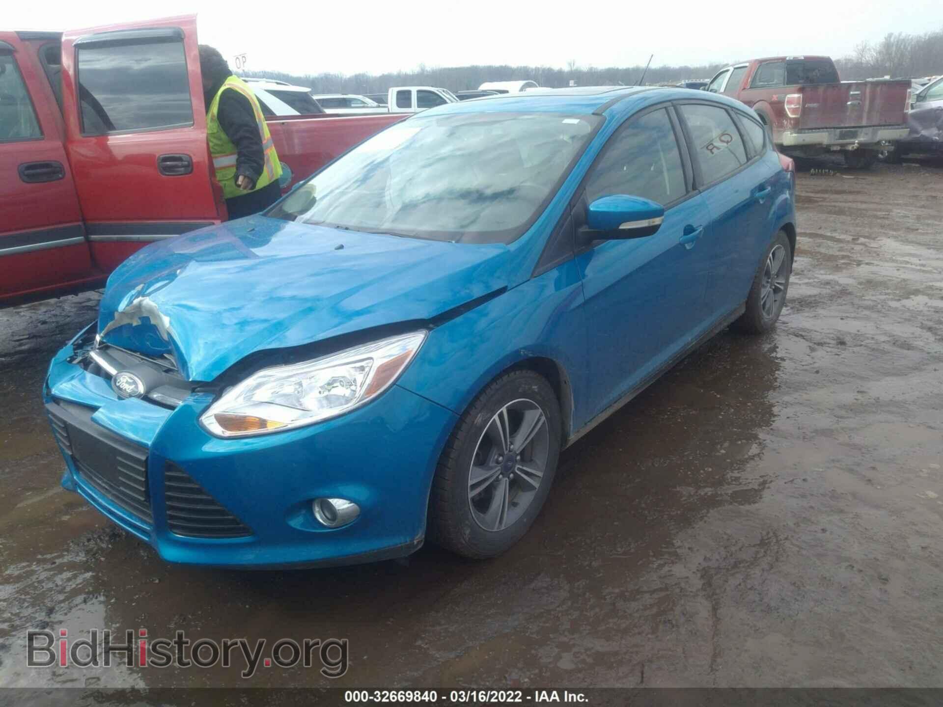 2014 FORD FOCUS - VIN: 1FADP3K28EL412451 - Фото 2