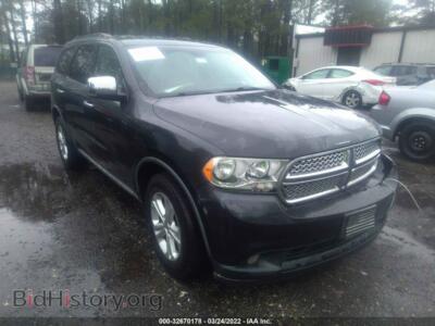 2011 Dodge DURANGO CREW, синий — VIN 1D4RD4GG4BC630341, IAAI