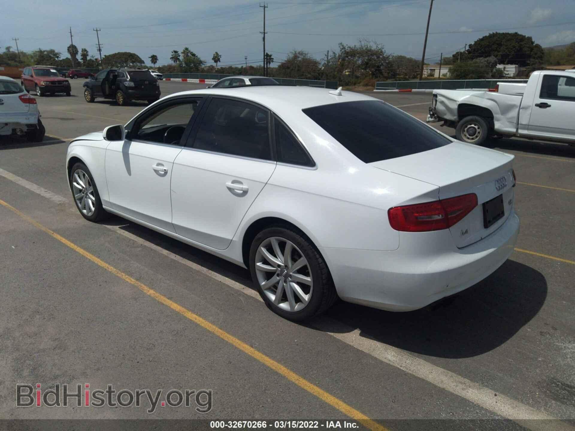 2013 AUDI A4 - VIN: WAUFFAFLXDN045310 - Фото 3