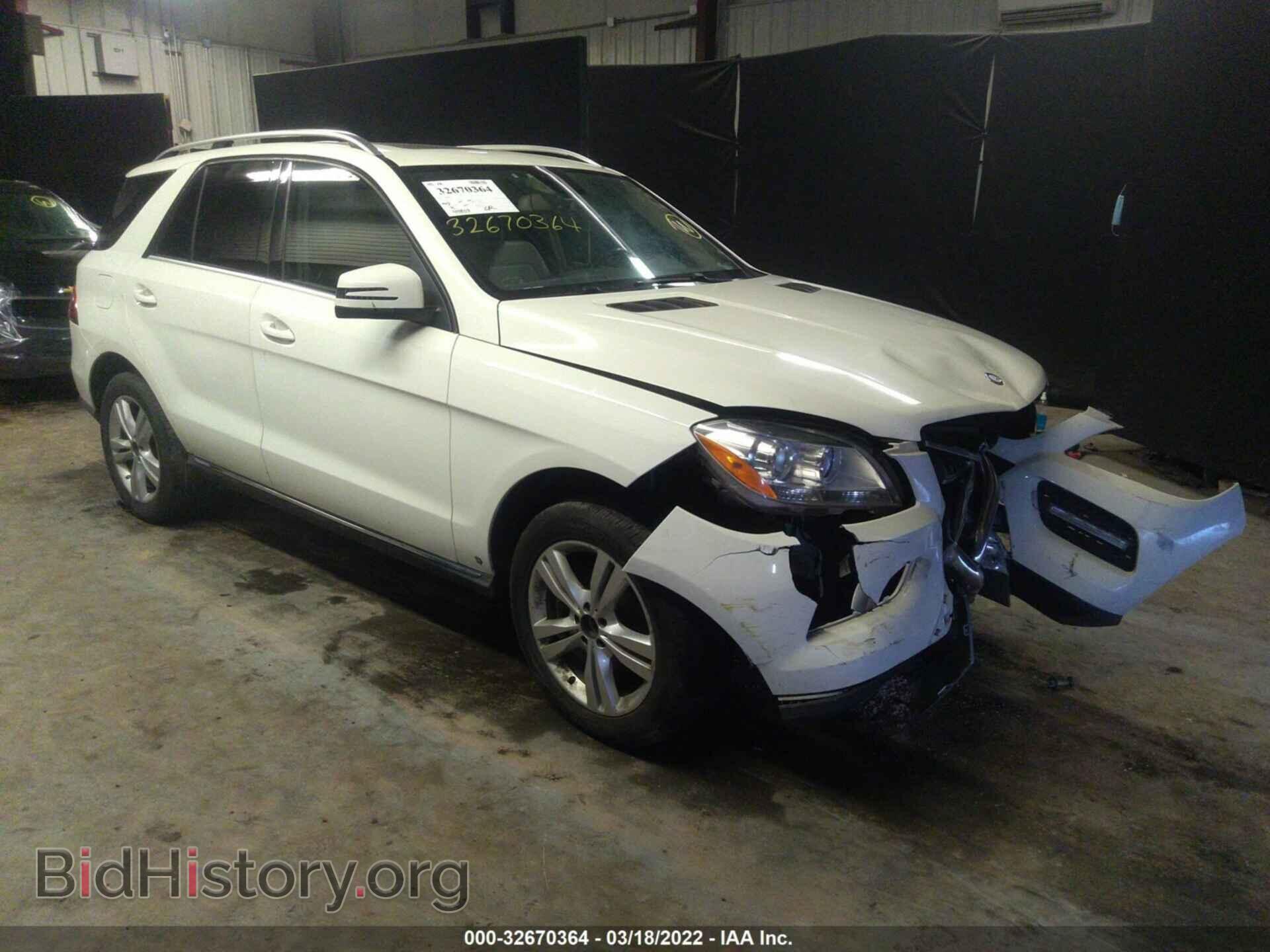 Photo 4JGDA5HB0DA129238 - MERCEDES-BENZ M-CLASS 2013