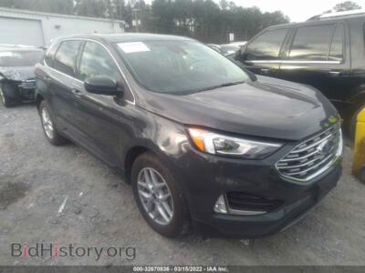 2021 Ford EDGE SEL/ST-Line, gray — VIN 2FMPK4J96MBA21934, IAAI