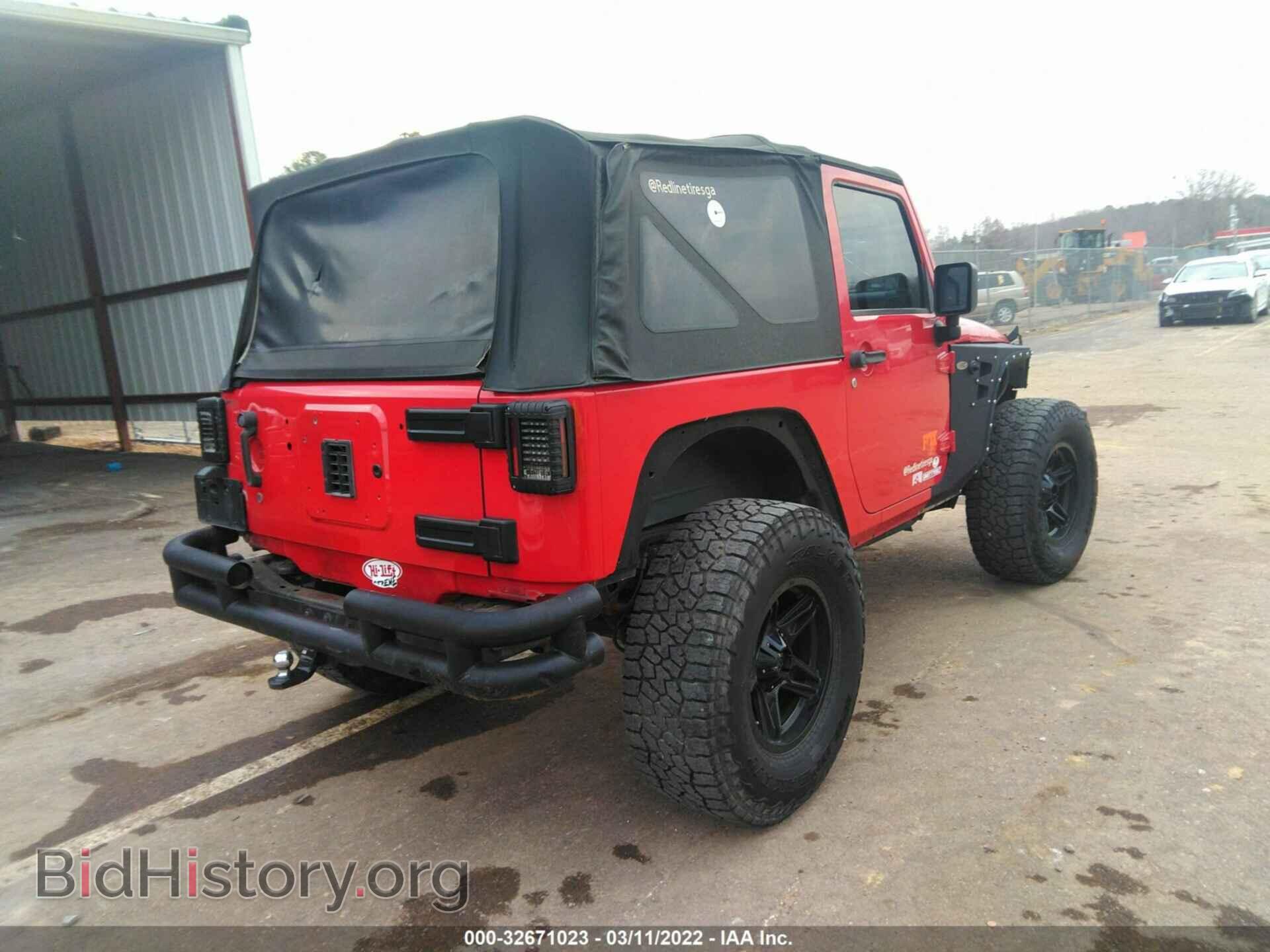 2009 JEEP WRANGLER - VIN: 1J4FA24119L734917 - Фото 4
