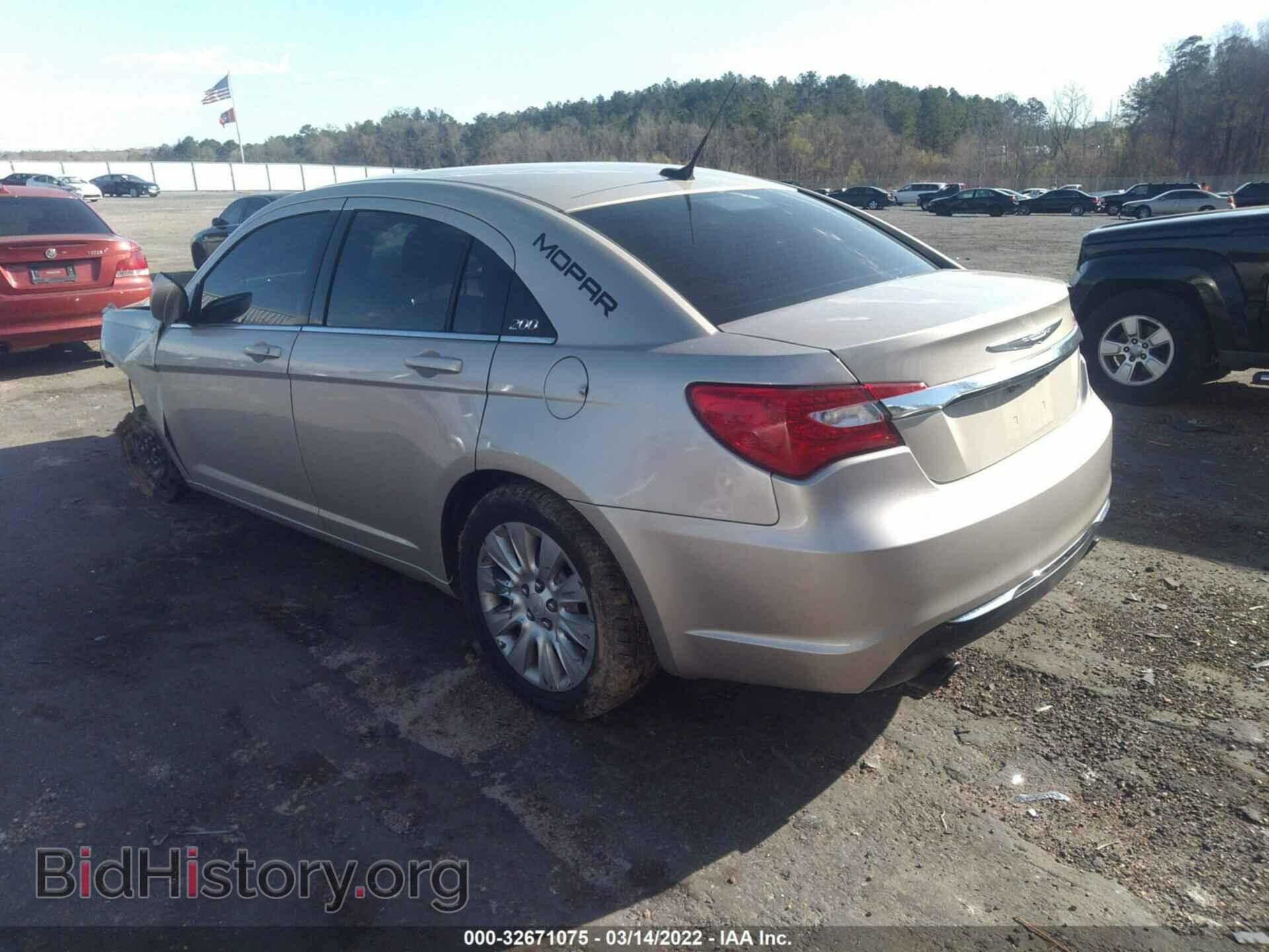 2013 CHRYSLER 200 - VIN: 1C3CCBAG4DN723780 - Фото 3