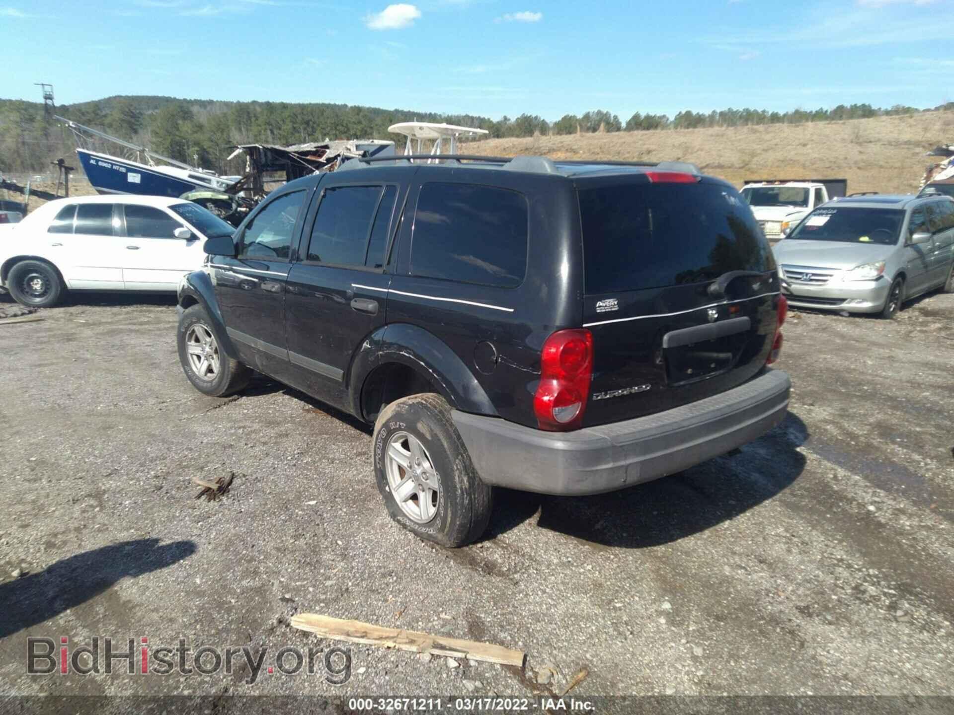 2006 DODGE DURANGO - VIN: 1D4HD38N16F161460 - Фото 3