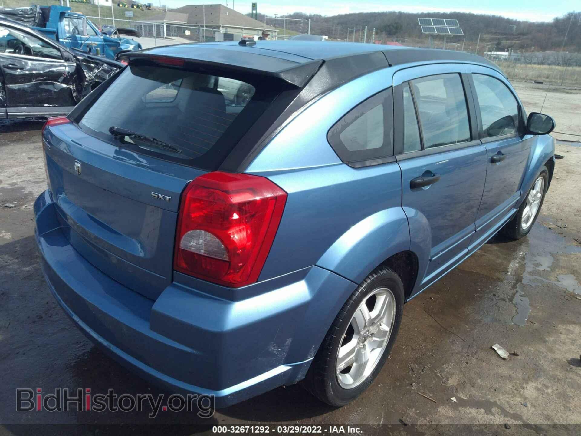 2007 DODGE CALIBER - VIN: 1B3HB48B77D108050 - Фото 4