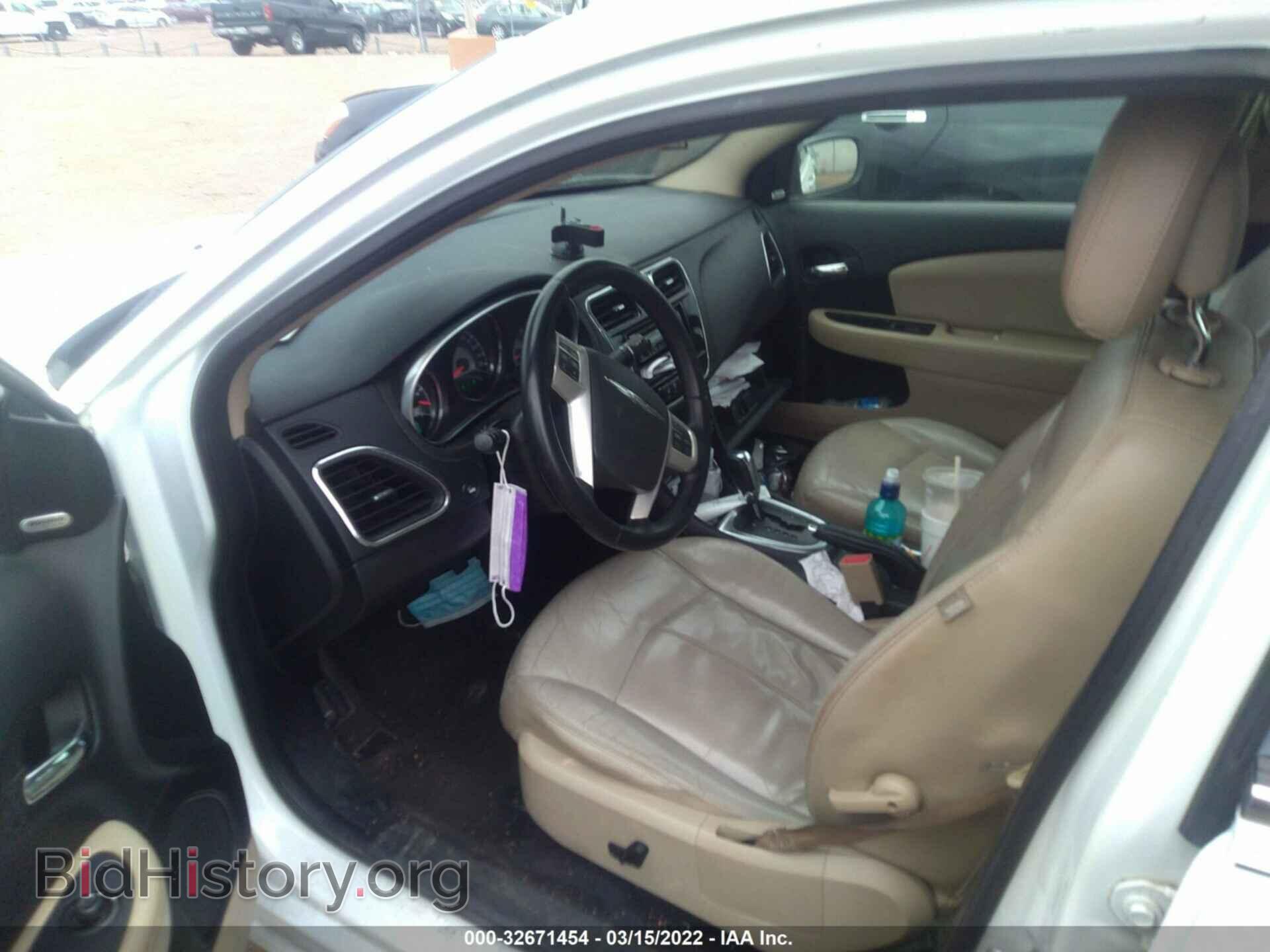 2013 CHRYSLER 200 - VIN: 1C3CCBCG2DN542304 - Фото 5