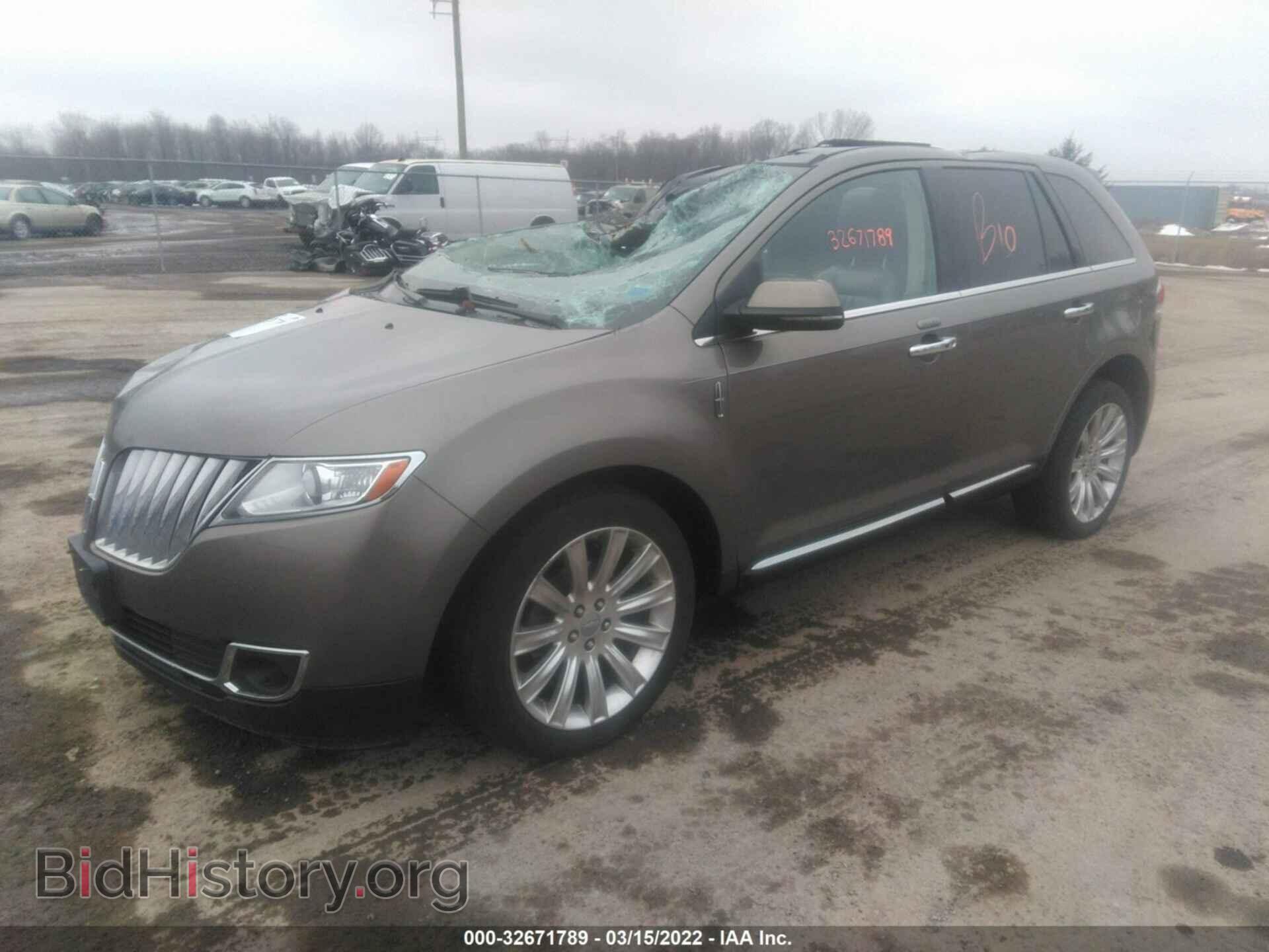 2012 LINCOLN MKX - VIN: 2LMDJ6JK4CBL05490 - Фото 2