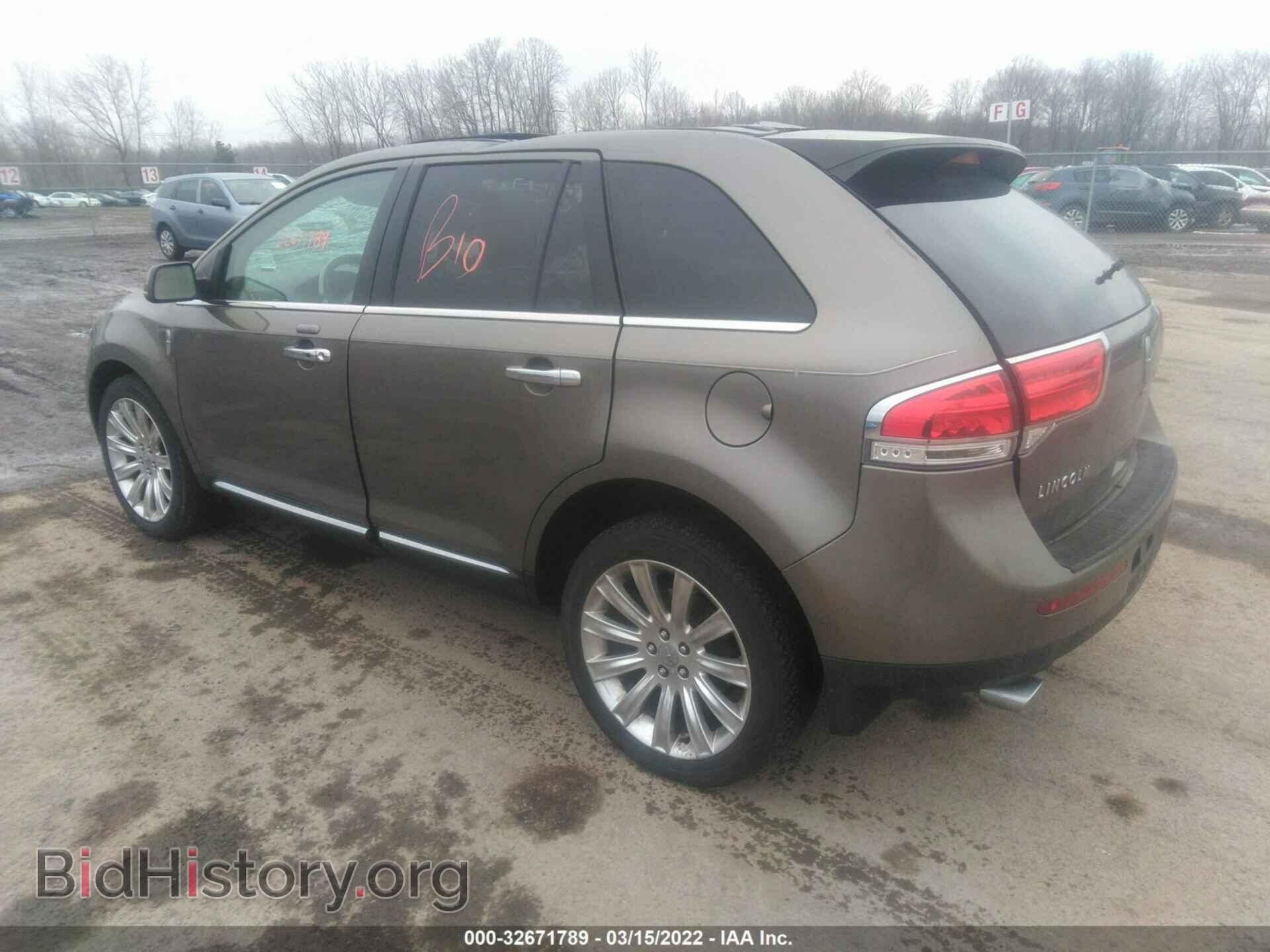 2012 LINCOLN MKX - VIN: 2LMDJ6JK4CBL05490 - Фото 3