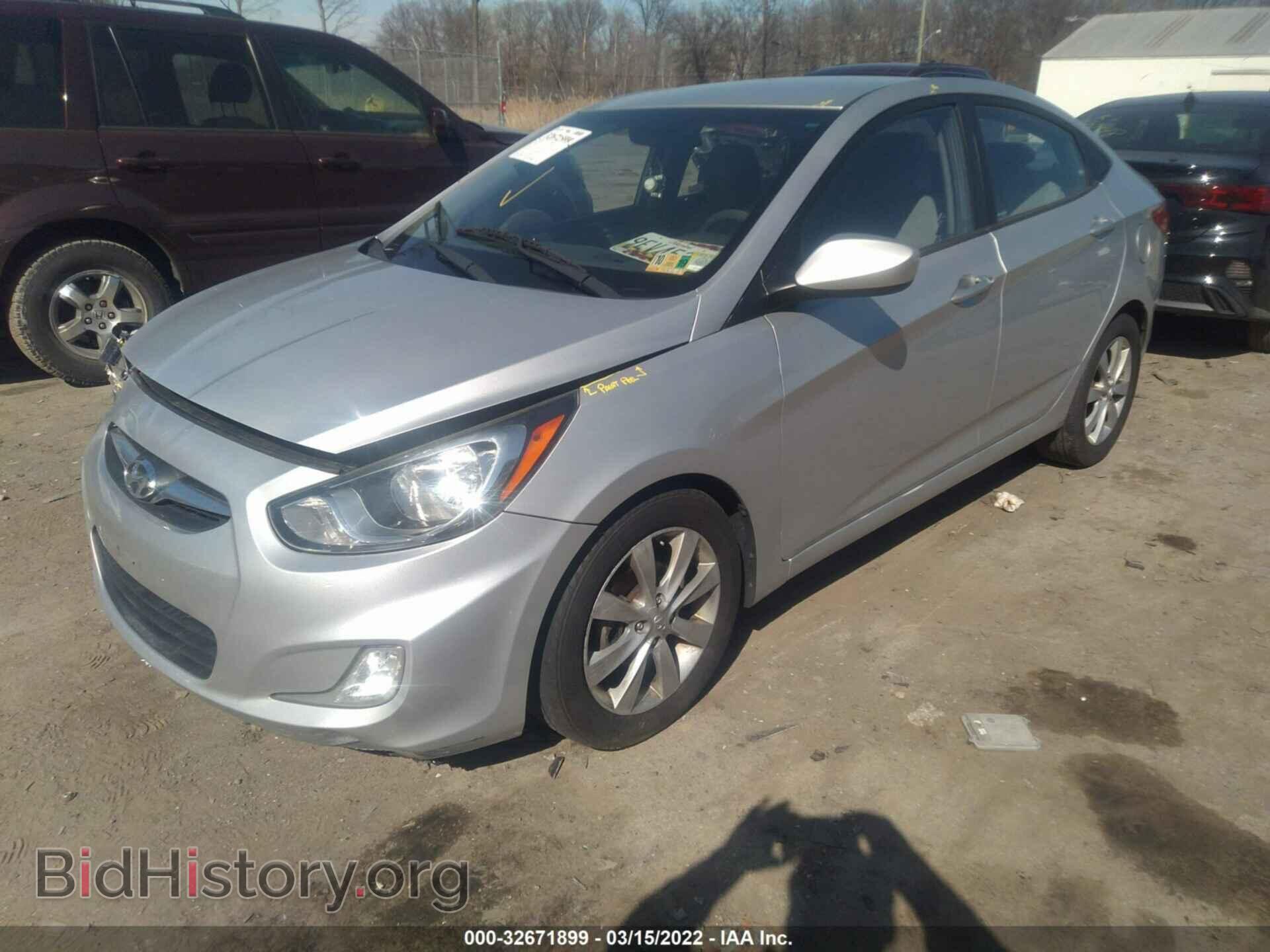 2012 HYUNDAI ACCENT - VIN: KMHCU4AE4CU059192 - Фото 2