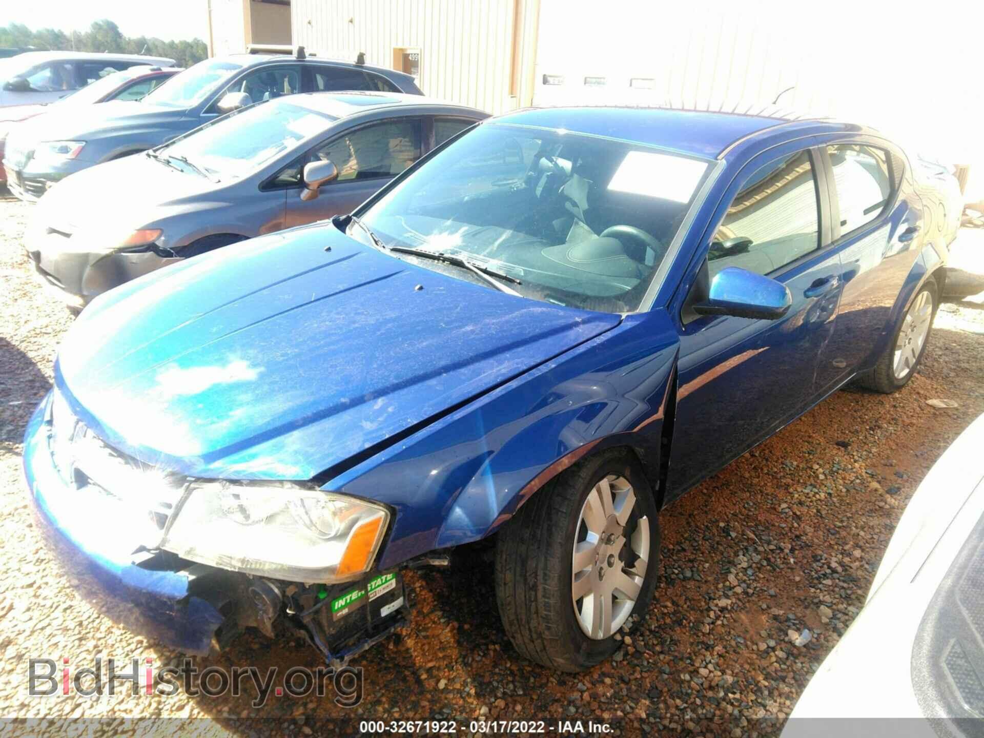 2014 DODGE AVENGER - VIN: 1C3CDZAB9EN223044 - Photo 2